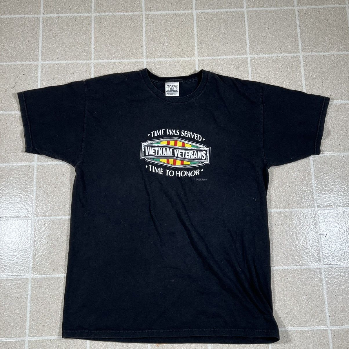 Vintage Y2K Vietnam Veterans Time To Honor Tshirt Sz L Army Military Size US L / EU 52-54 / 3 - 1 Thumbnail