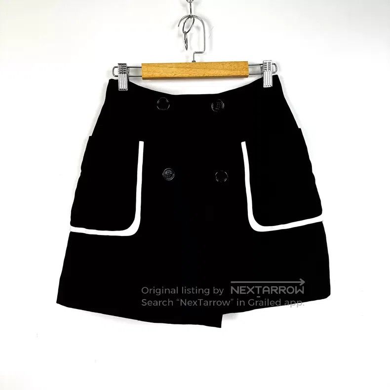Fendi Fendi Black Double Breasted Blazer Skirt Size 25" / US 0 / IT 36 - 1 Thumbnail