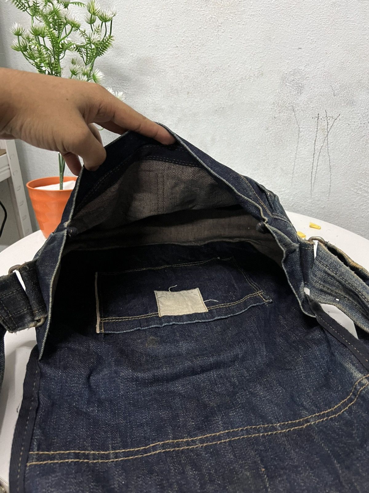 Japanese Brand × Vintage Vintage Denim DEVINETTE Shoulder Size ONE SIZE - 9 Thumbnail