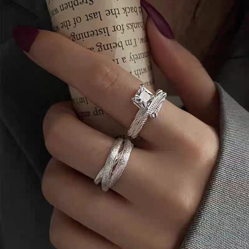 Jewelry New Design Jewelry Rings Open Size Chrome Ring (Size 7-13) Size ONE SIZE - 3 Thumbnail