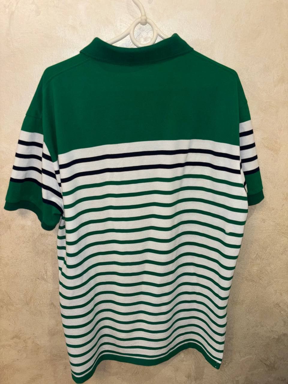 Polo Ralph Lauren Polo Ralph Lauren Green and white men's striped shirt M Size US M / EU 48-50 / 2 - 8 Thumbnail