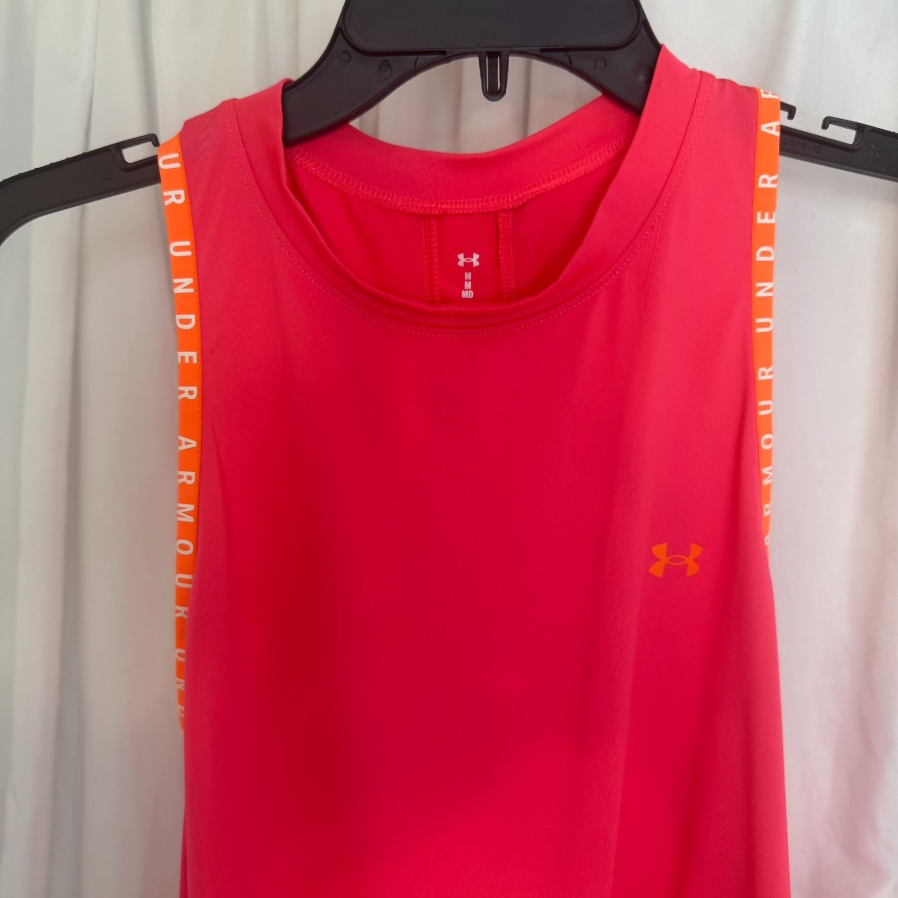 Under Armour Under Armour Womens Pink Racerback Athletic Tank Top M Size M / US 6-8 / IT 42-44 - 5 Thumbnail