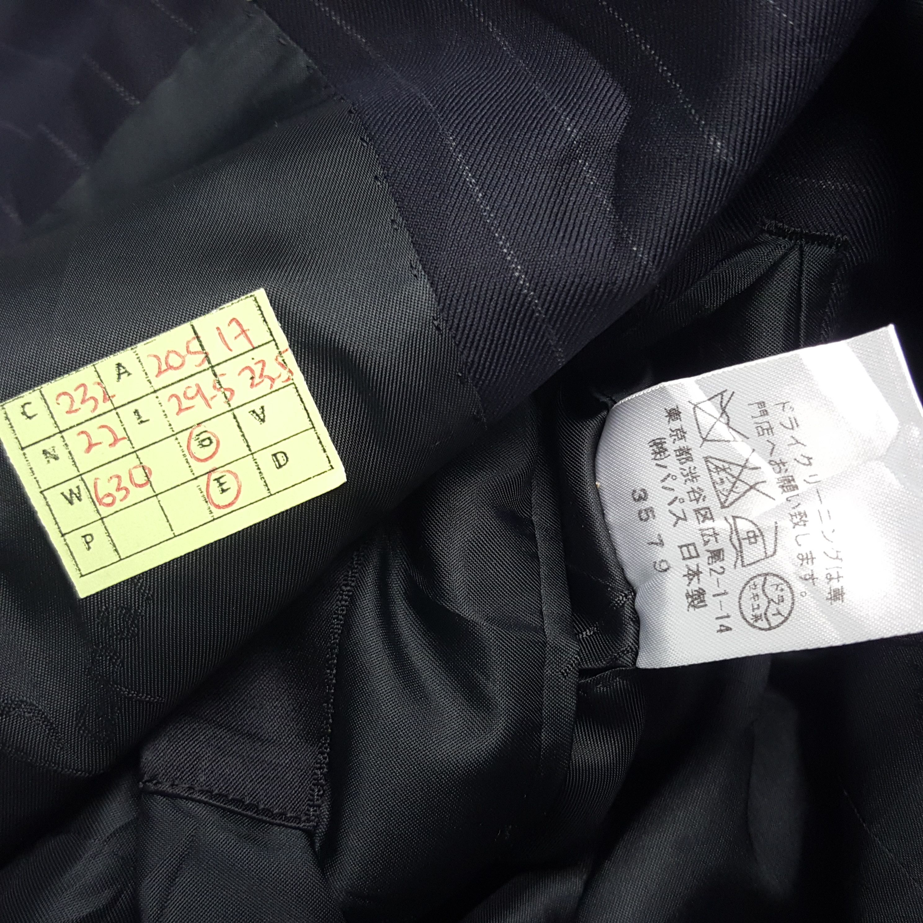 Japanese Brand × Loro Piana × Vintage Vintage Papas Loro Piana Striped Blazer Coat Jacket Size 46S - 9 Thumbnail