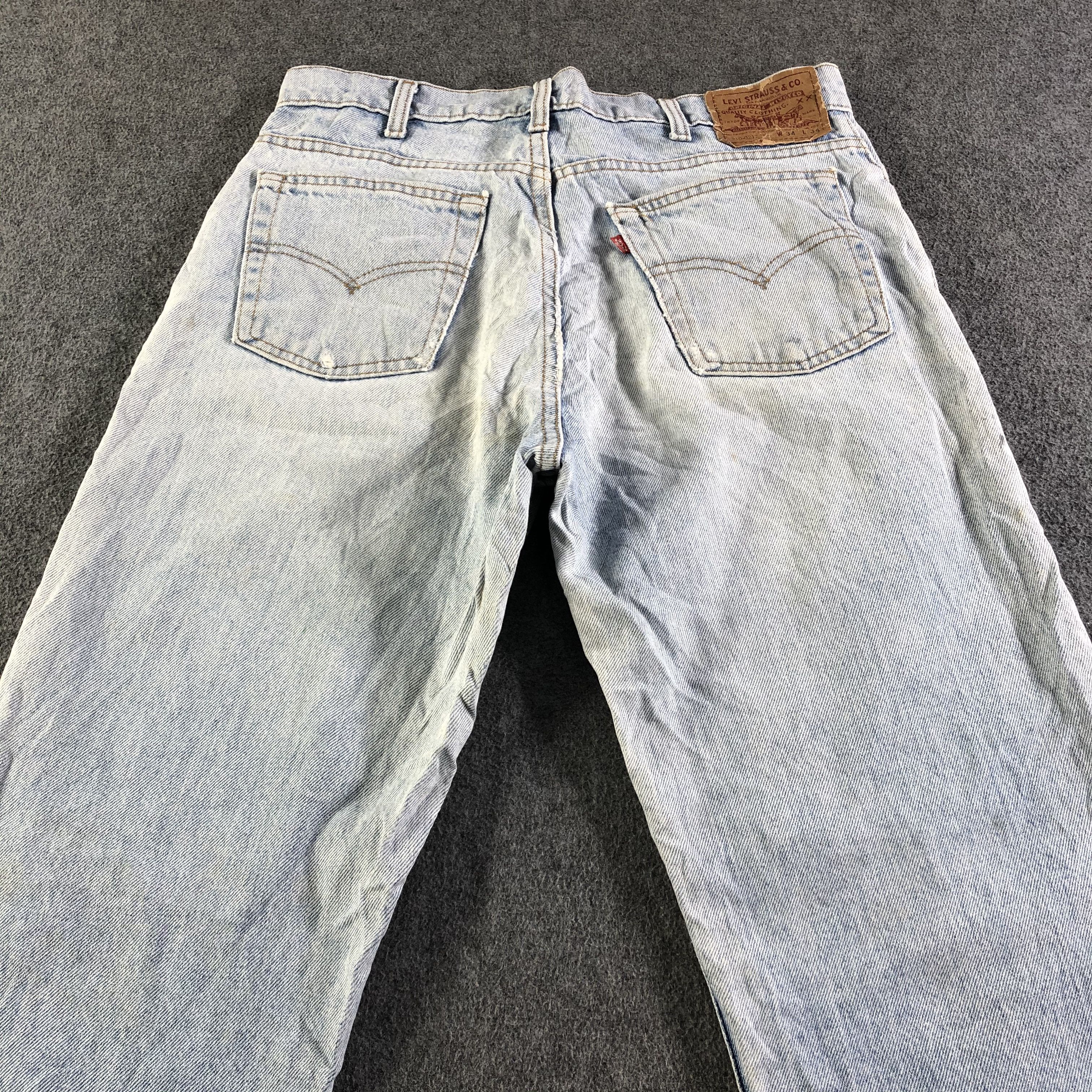 Levi's Vintage Light Wash Levis Jeans-J4577 Size US 32 / EU 48 - 4 Thumbnail