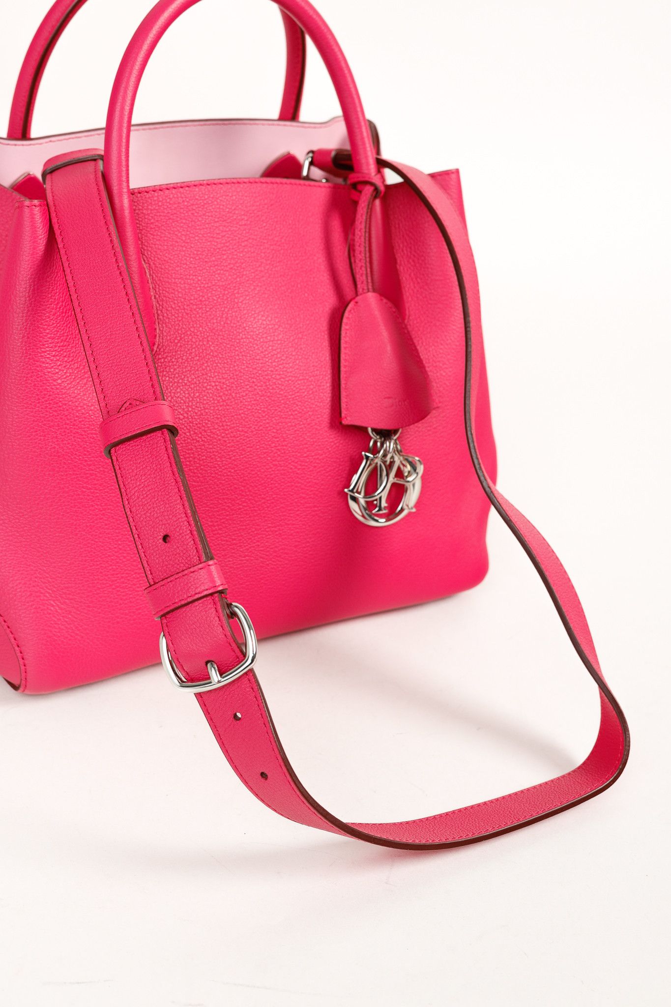 Dior Christian Dior Open Bar Small Supple Grained Calfskin Tote Size ONE SIZE - 6 Thumbnail