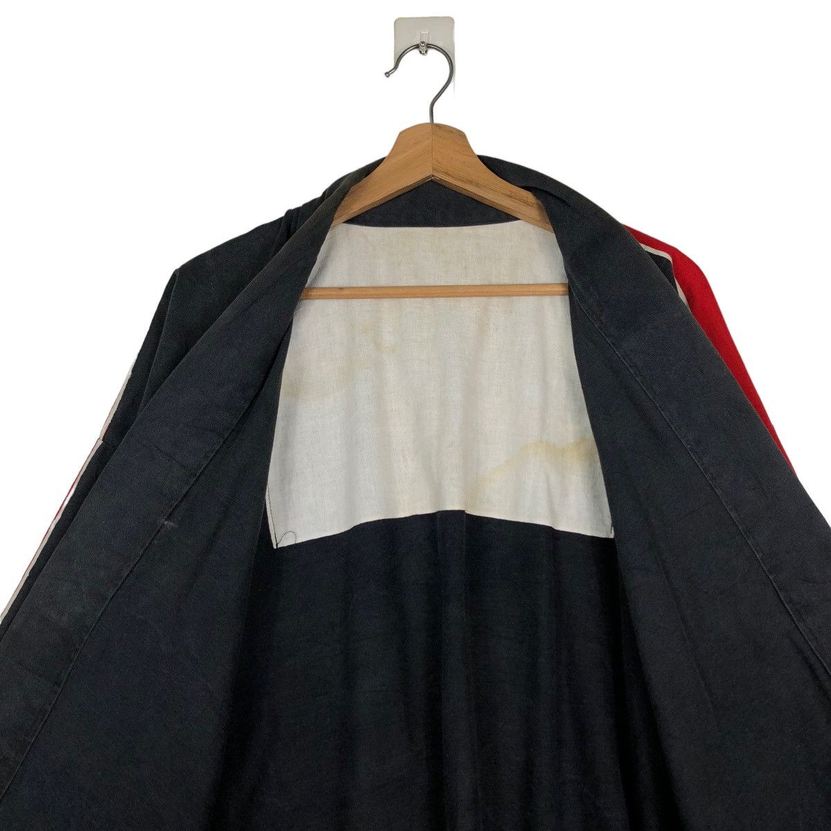 Japanese Brand 📌VINTAGE KIMONO JACKET BUTTONLESS INSPIRE ISSEY MIYAKE Size US M / EU 48-50 / 2 - 14 Thumbnail