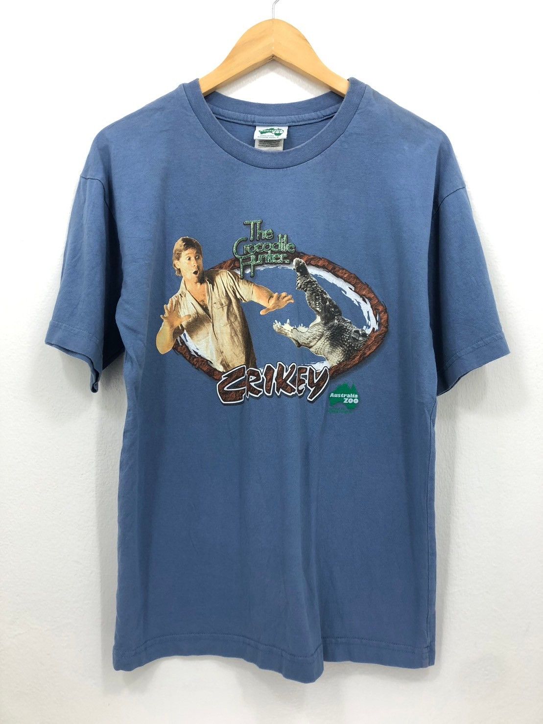 Vintage Vintage The Crocodile Hunter Shirt Steve Irwin bn Size US M / EU 48-50 / 2 - 2 Thumbnail