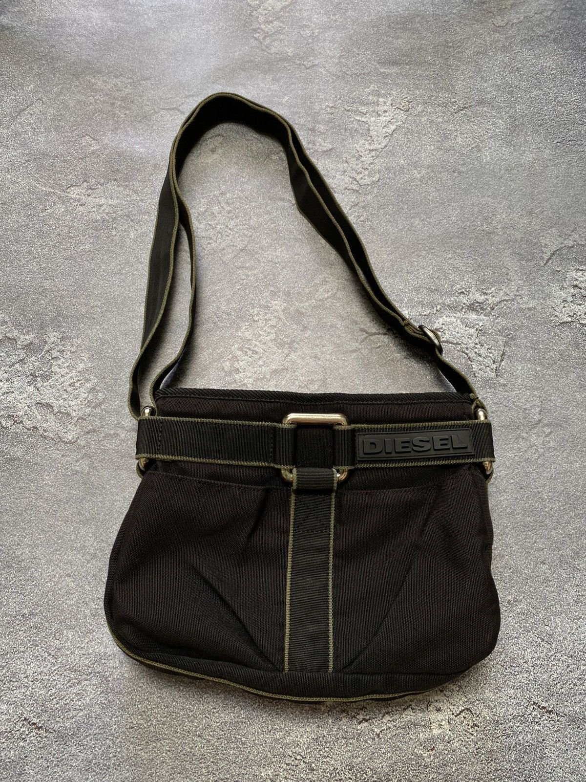 Diesel Diesel bag vintage black mens y2k Size ONE SIZE - 1 Thumbnail