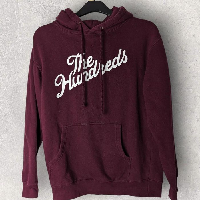 The hundreds best sale hoodie burgundy