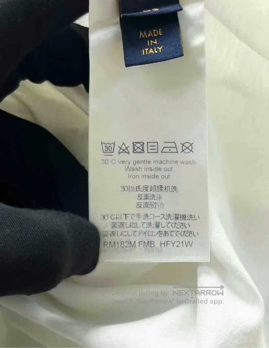 Louis Vuitton louis vuitton white pocket logo short sleeve tee. Size US XS / EU 42 / 0 - 4 Thumbnail