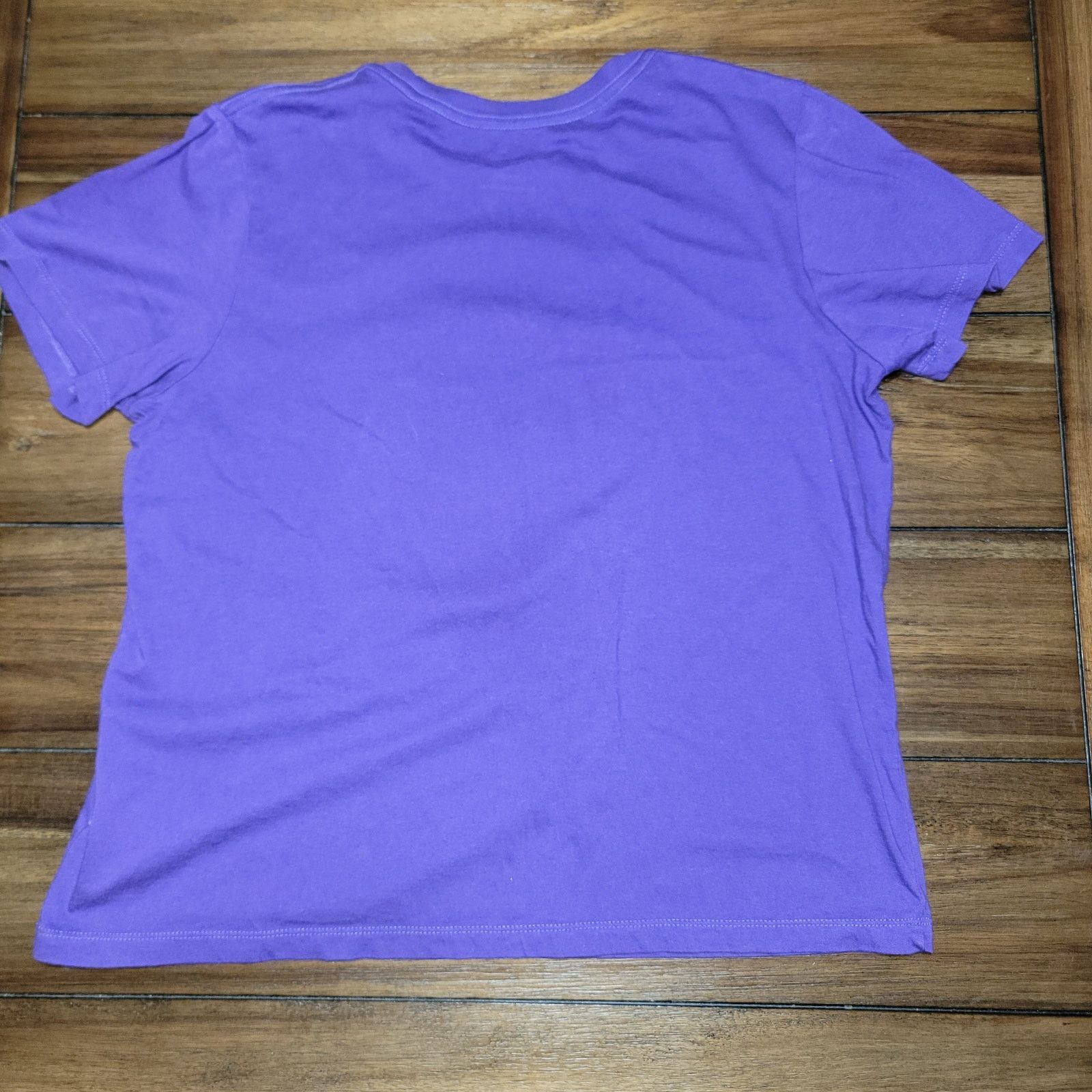 Puma Puma Purple Tee Yellow Puma Head - Size Large Size L / US 10 / IT 46 - 3 Thumbnail