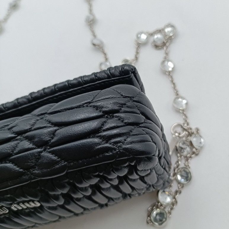 Miu Miu Miu Miu Miu Crystal Nappa Leather Mini-bag Size ONE SIZE - 11 Thumbnail