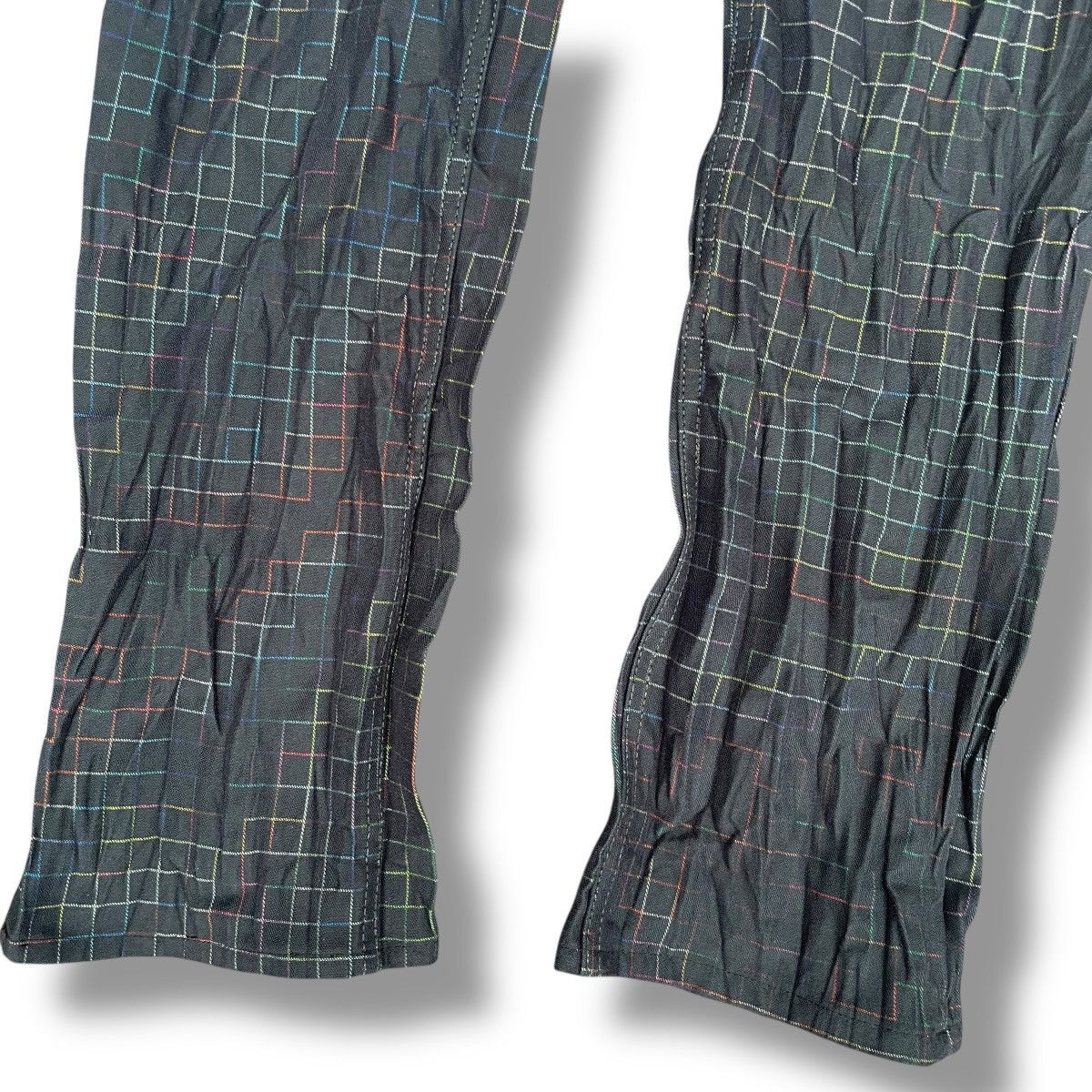 Issey Miyake Issey Miyake Fall 2014 Runway Wrinkled Erased Checkers Jeans Size US 34 / EU 50 - 4 Thumbnail
