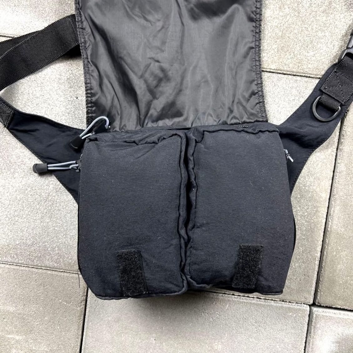 Diesel VINTAGE Diesel Men 00S Archive One Shoulder Bag Black 90s 00s Size ONE SIZE - 7 Thumbnail