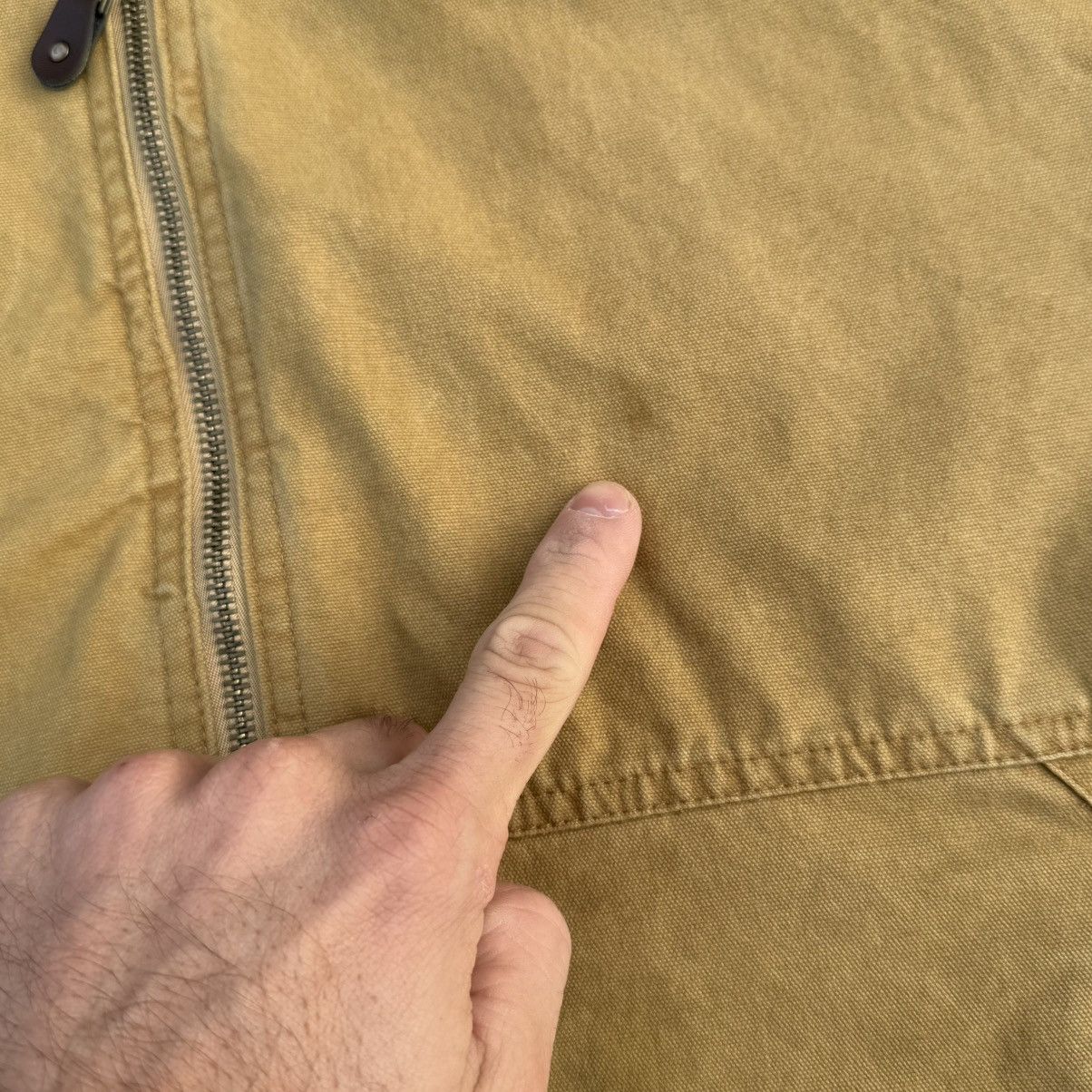 Wrangler Wrangler Hero Canvas Vest Brown Corduroy Trim Sherpa Lining Size US XL / EU 56 / 4 - 5 Thumbnail