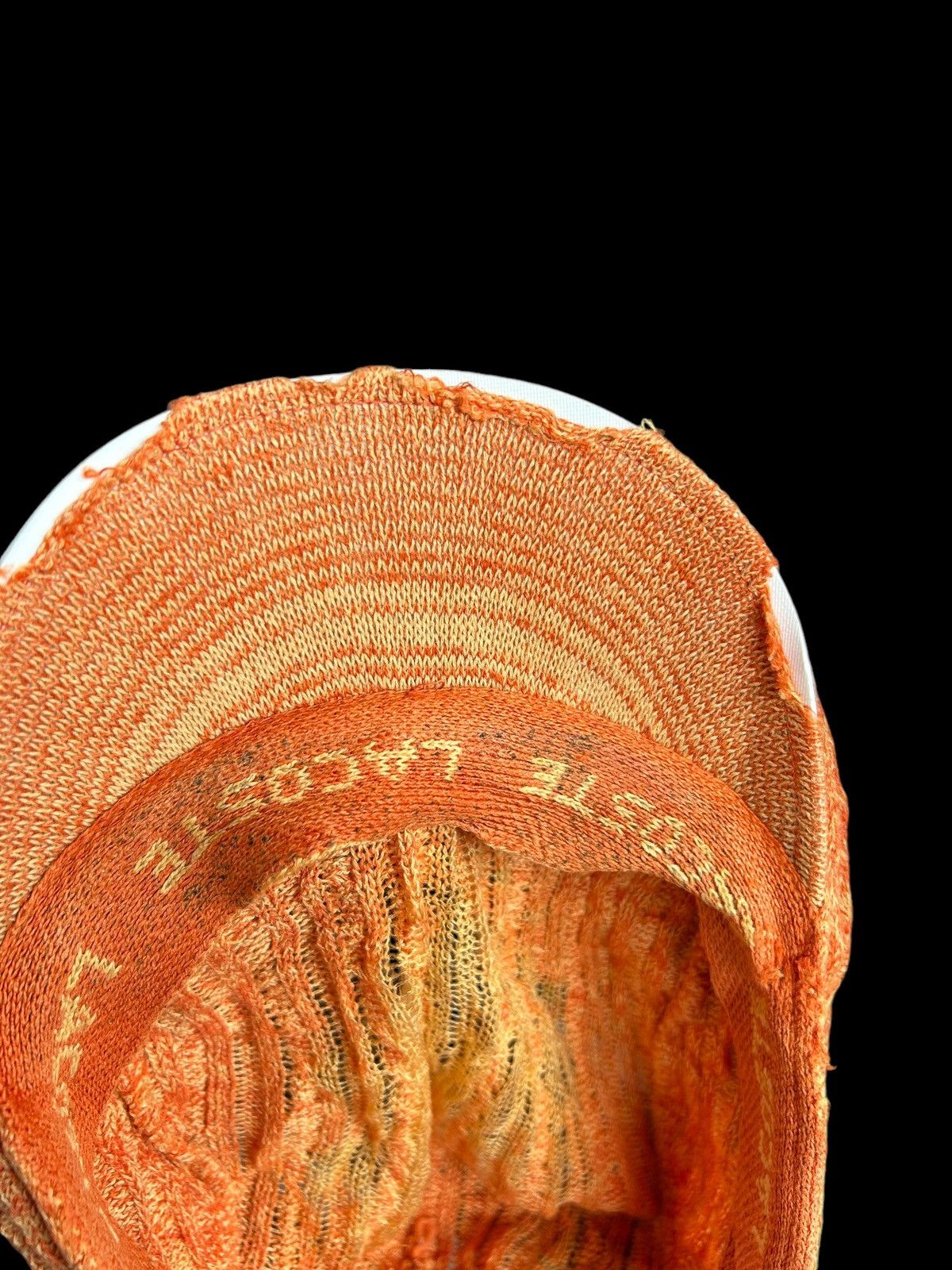 Japanese Brand × Kapital × Vintage Distressed Orange Brand Lacoste Baret Hats Size ONE SIZE - 6 Thumbnail