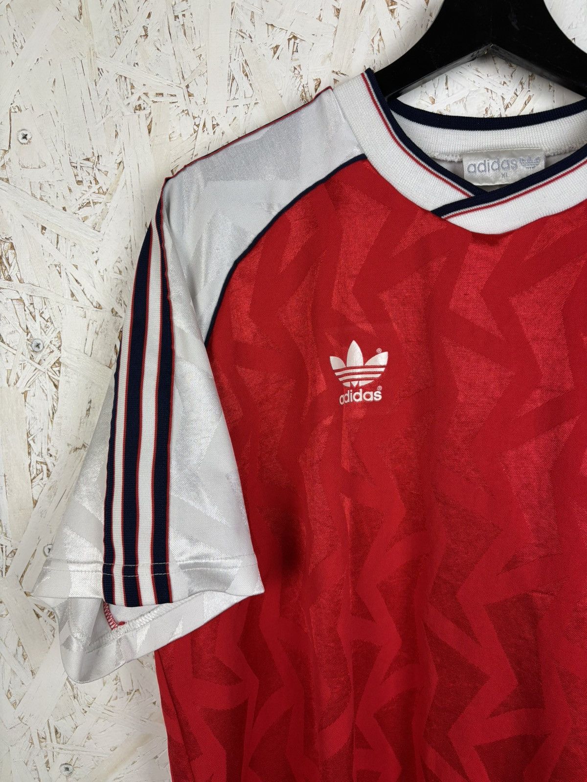 Adidas 90s Adidas 1990/92 Arsenal Template Blank Soccer Jersey XL Size US XL / EU 56 / 4 - 2 Thumbnail