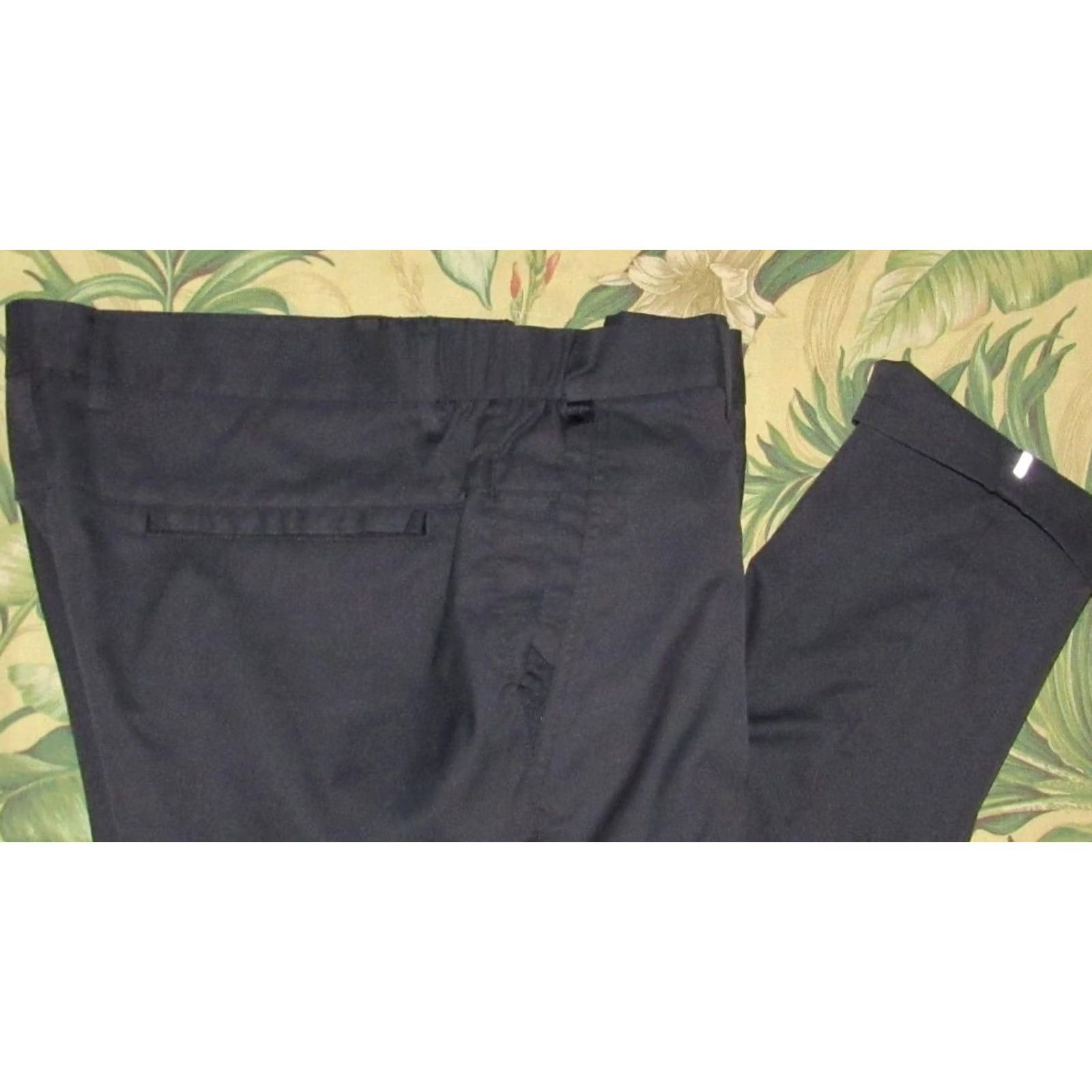 Vintage JACK ARCHER Deep Blue Jetsetter Performance Chino Pants 36 x 30 Size US 36 / EU 52 - 2 Thumbnail