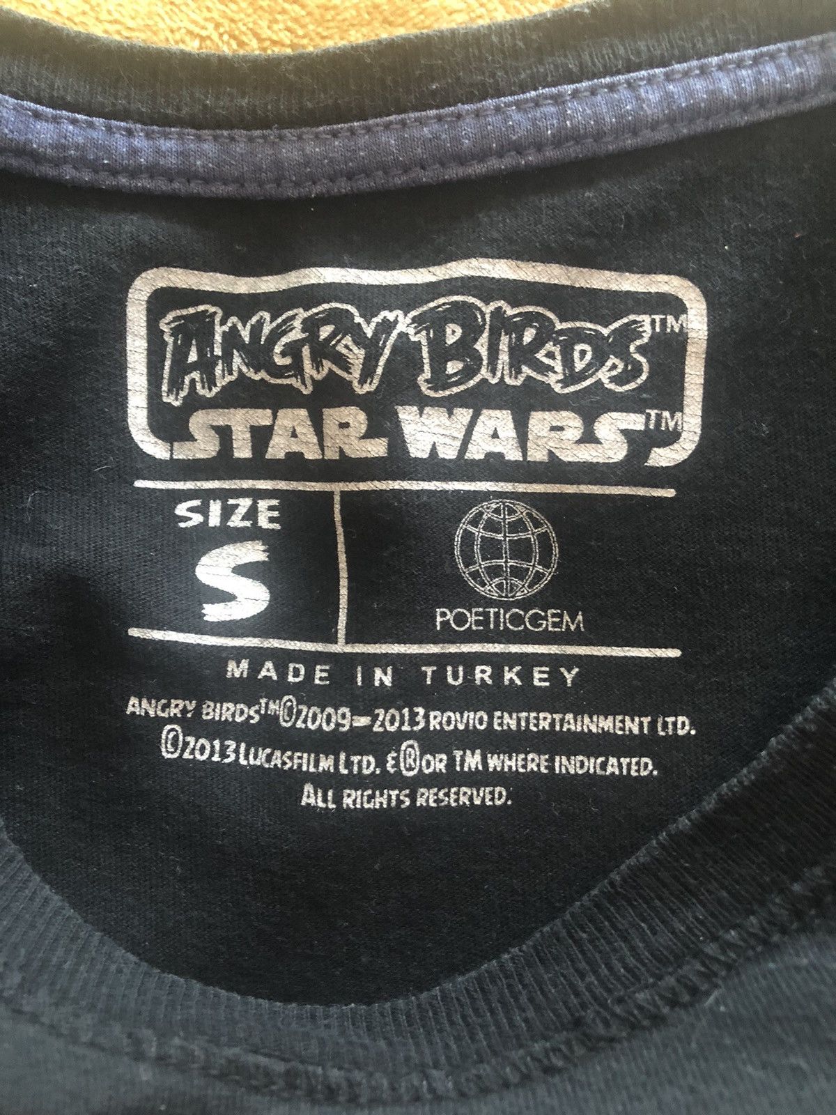 Star Wars × Vintage STAR WARS X ANGRY BIRDS RARE VINTAGE TEE SHIRT Size US S / EU 44-46 / 1 - 3 Thumbnail