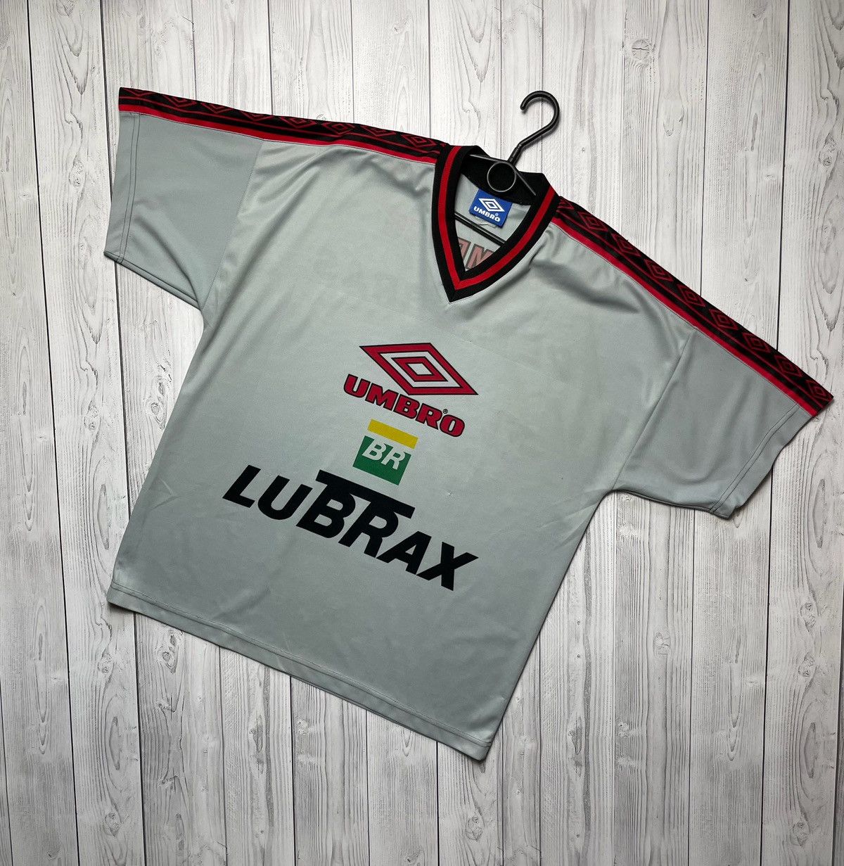 Umbro × Vintage Vintage Flamengo Umbro soccer jersey rare size L logo Size US L / EU 52-54 / 3 - 1 Thumbnail