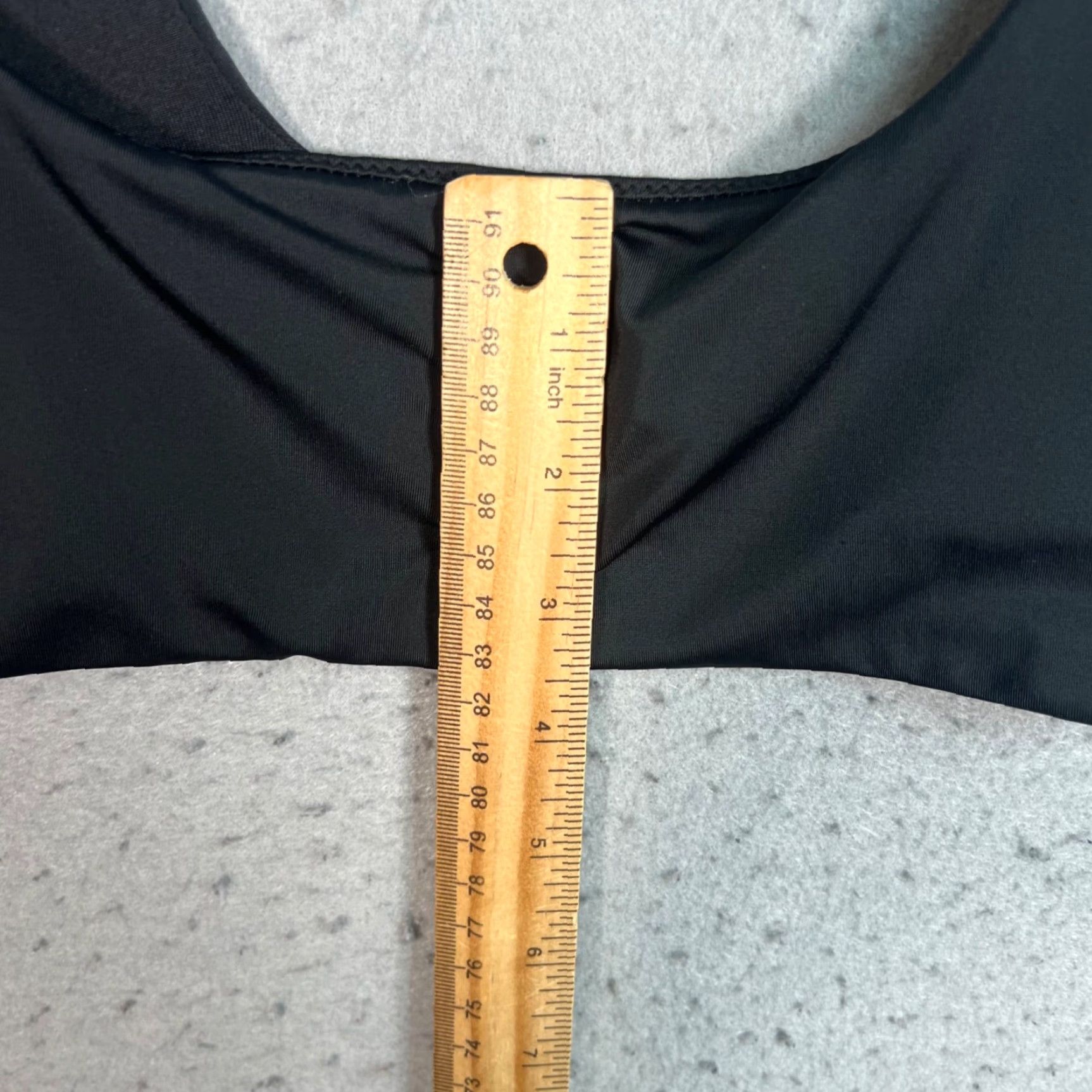 Weekday Weekday Bikini Top Womens Small Black Polyamide Elastane Blend Sand Texture Solid Shirt Bikini Top Womens Small Black Polyamide Elastane Blend Size S / US 4 / IT 40 - 6 Thumbnail