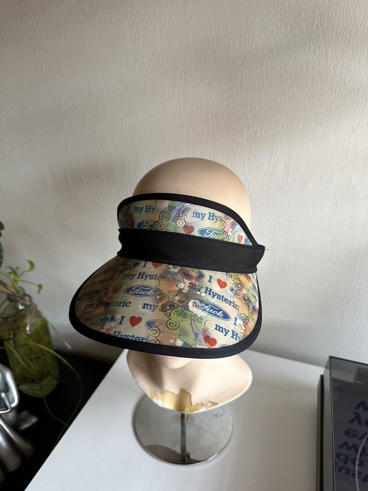Hysteric Glamour 1990s Hysteric Glamour Racing Flip Logo Visor Cap Size ONE SIZE - 2 Thumbnail