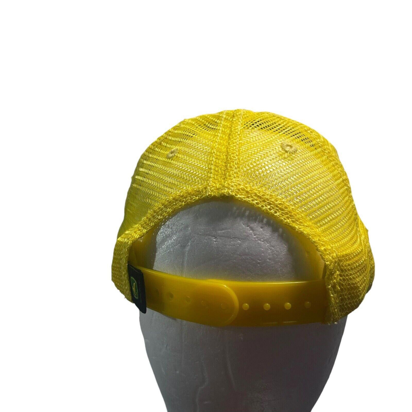 John Deere Toddler JOHN DEERE Hat Green Yellow Mesh Adjustable SnapBack Size ONE SIZE - 4 Thumbnail