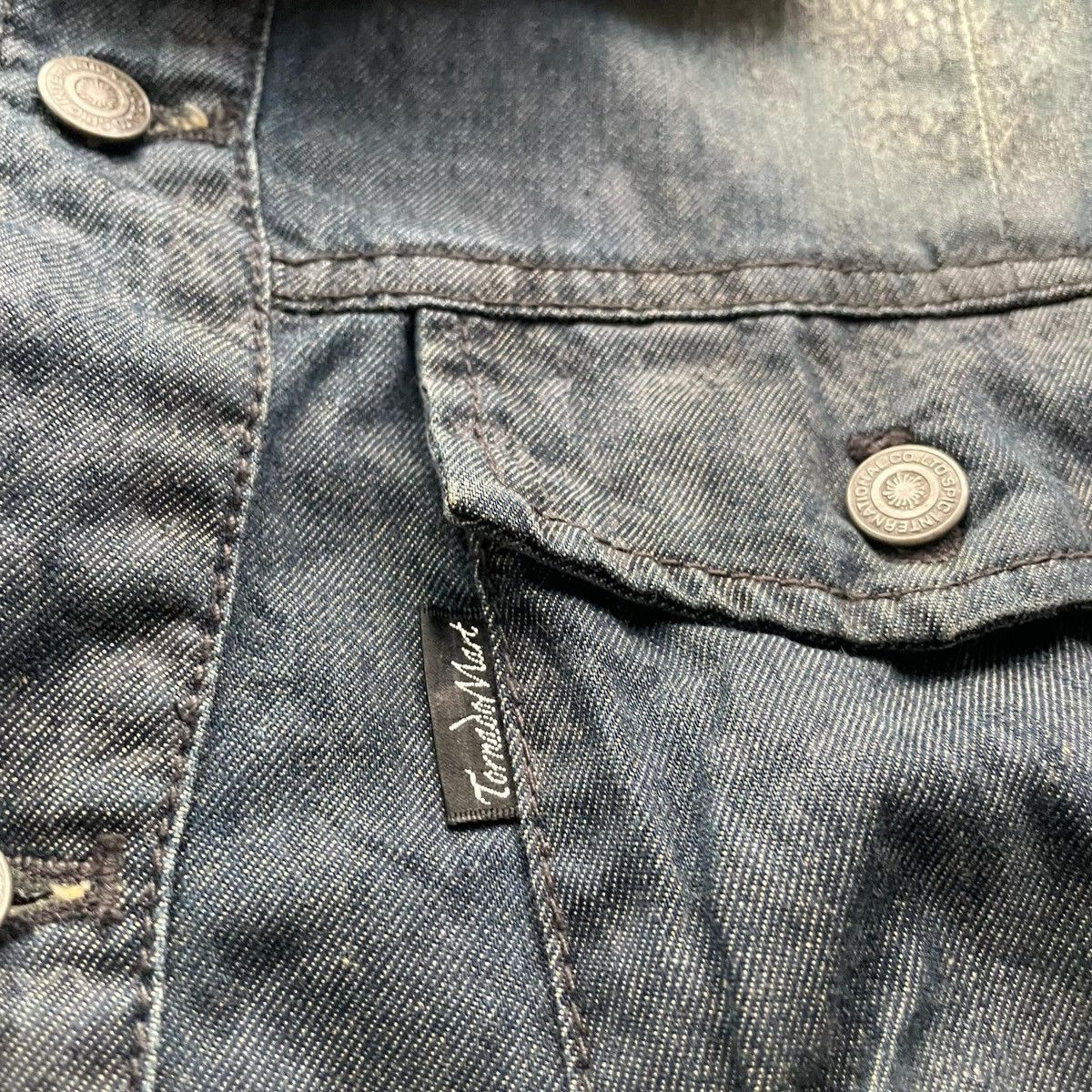 Designer × Japanese Brand × Tornado Mart 2000s Tonardo Mart Snake Skin Western Shirt Size US M / EU 48-50 / 2 - 10 Thumbnail