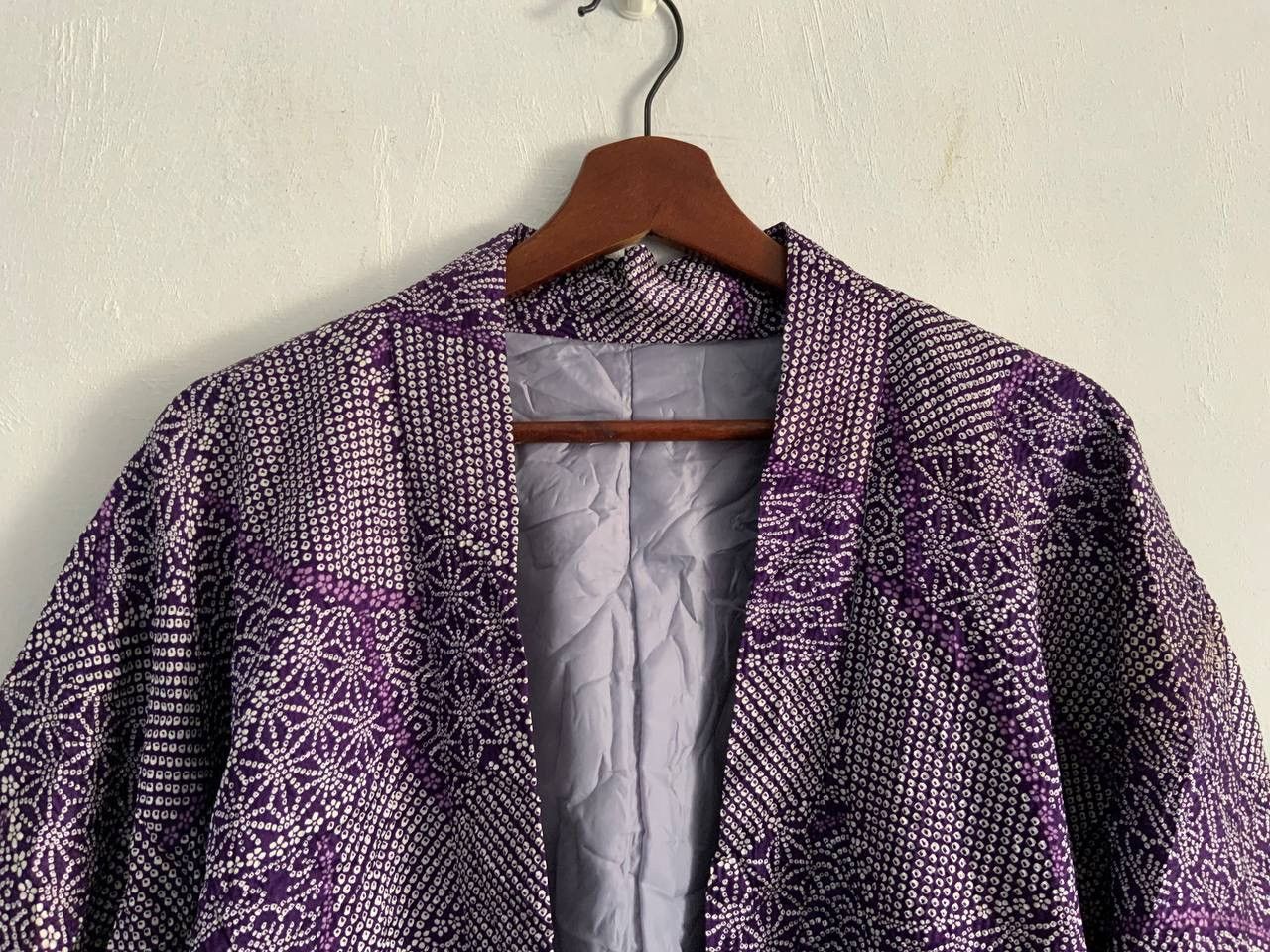 Japanese Brand Vintage Purple Silk Kimono Japan Size US M / EU 48-50 / 2 - 3 Thumbnail