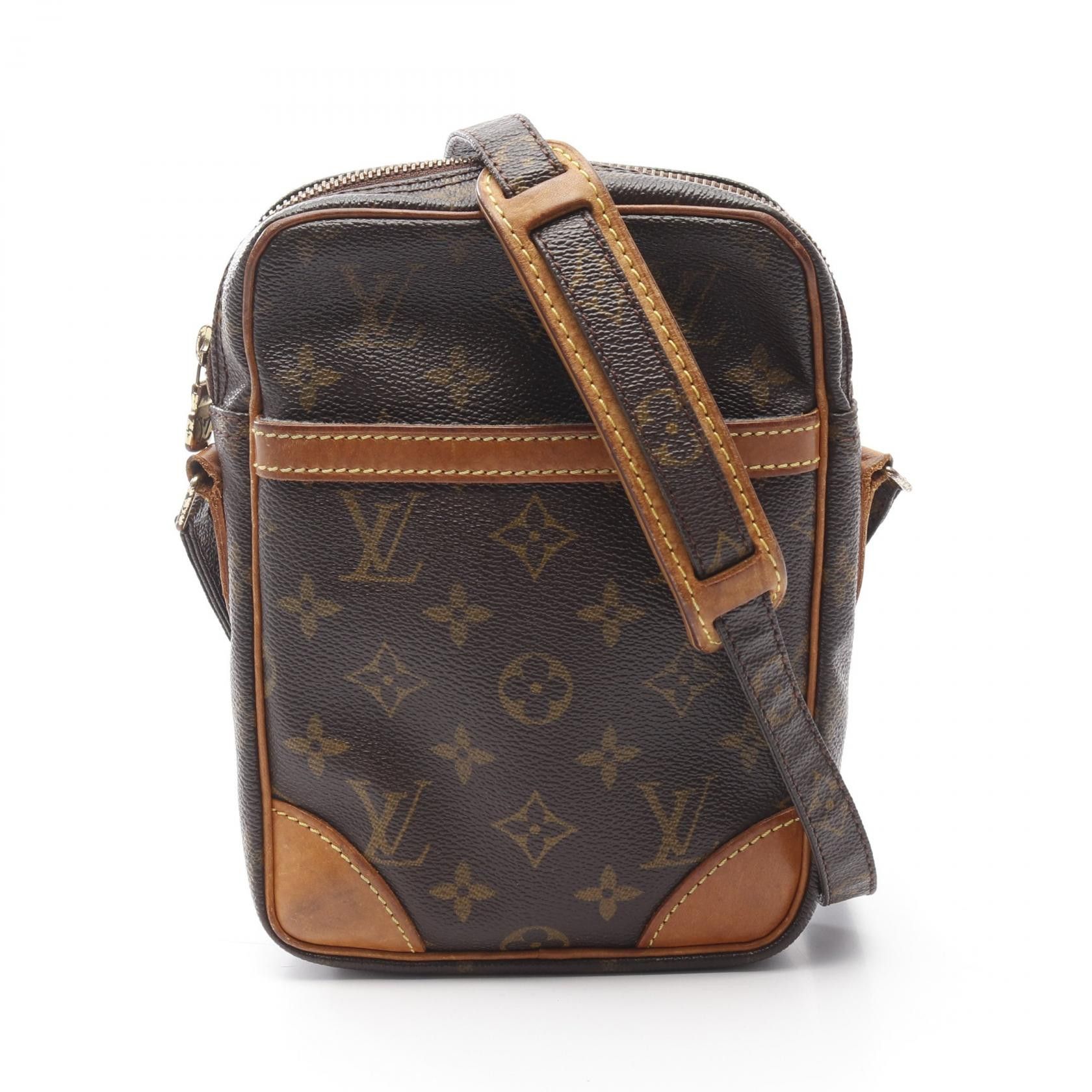 Louis Vuitton Louis Vuitton Danube Monogram Shoulder Bag Canvas Shoulder Bag M45266 DUTY FREE for USA