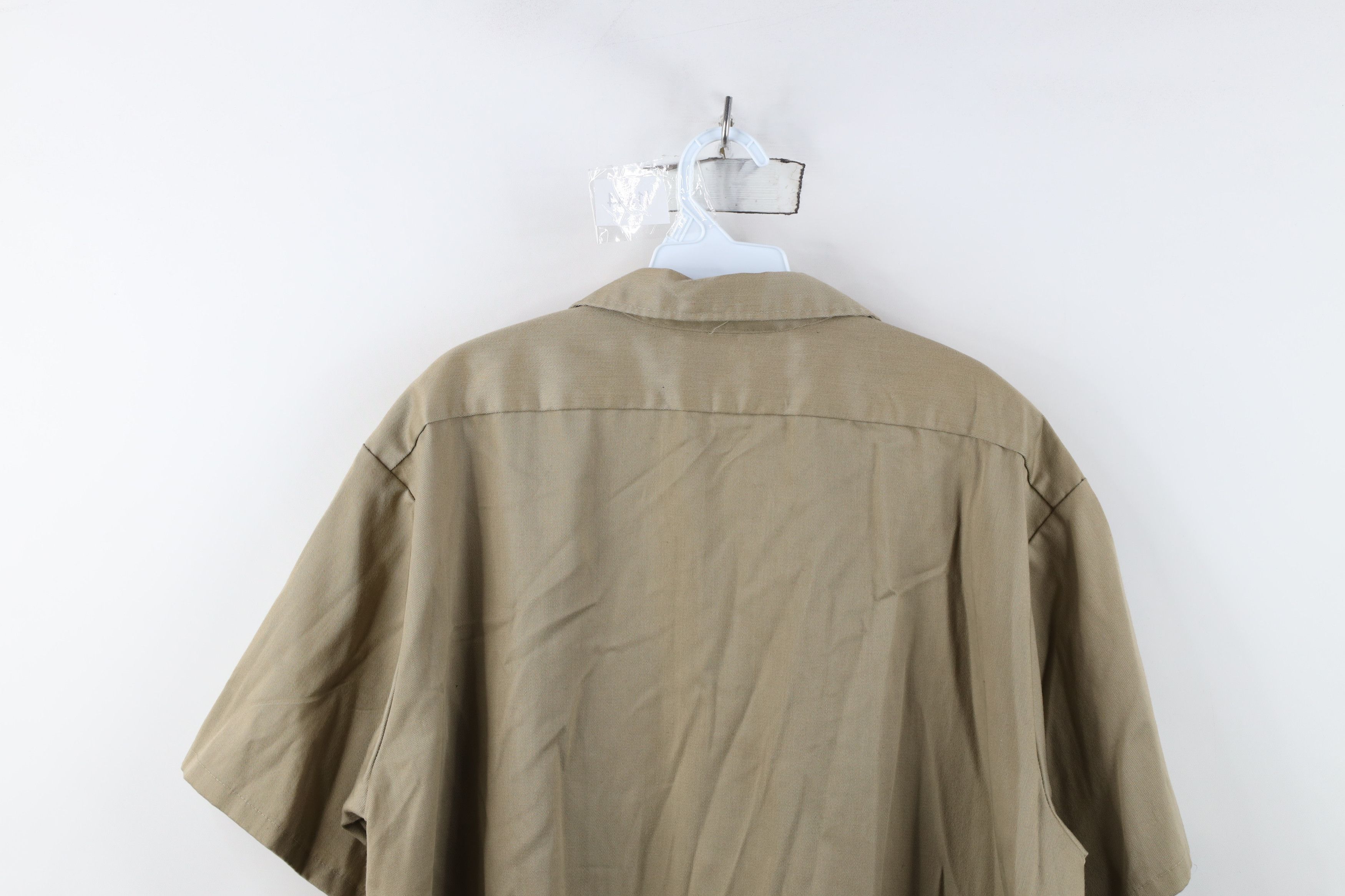 Wrangler Vintage 70s Big Ben Wrangler Mechanic Button Shirt USA Size US XL / EU 56 / 4 - 11 Thumbnail