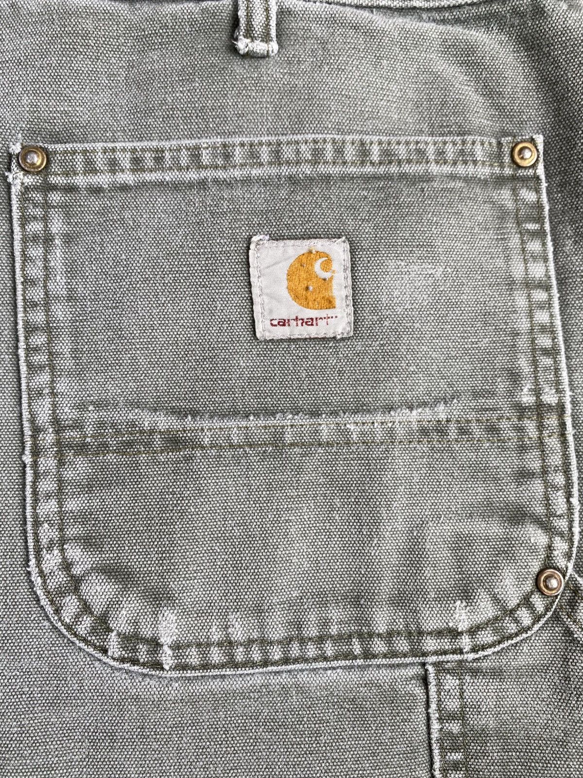 Carhartt Vintage Carharrt USA Distressed Sunfaded Double Knee Size US 38 / EU 54 - 3 Thumbnail