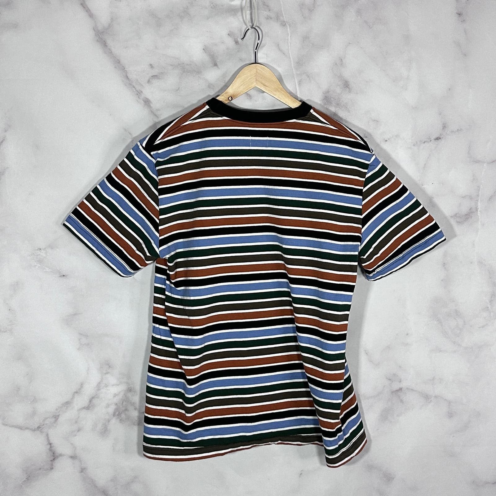 Billionaire Boys Club Bee Line Multicolor Striped Tee Size US M / EU 48-50 / 2 - 5 Thumbnail