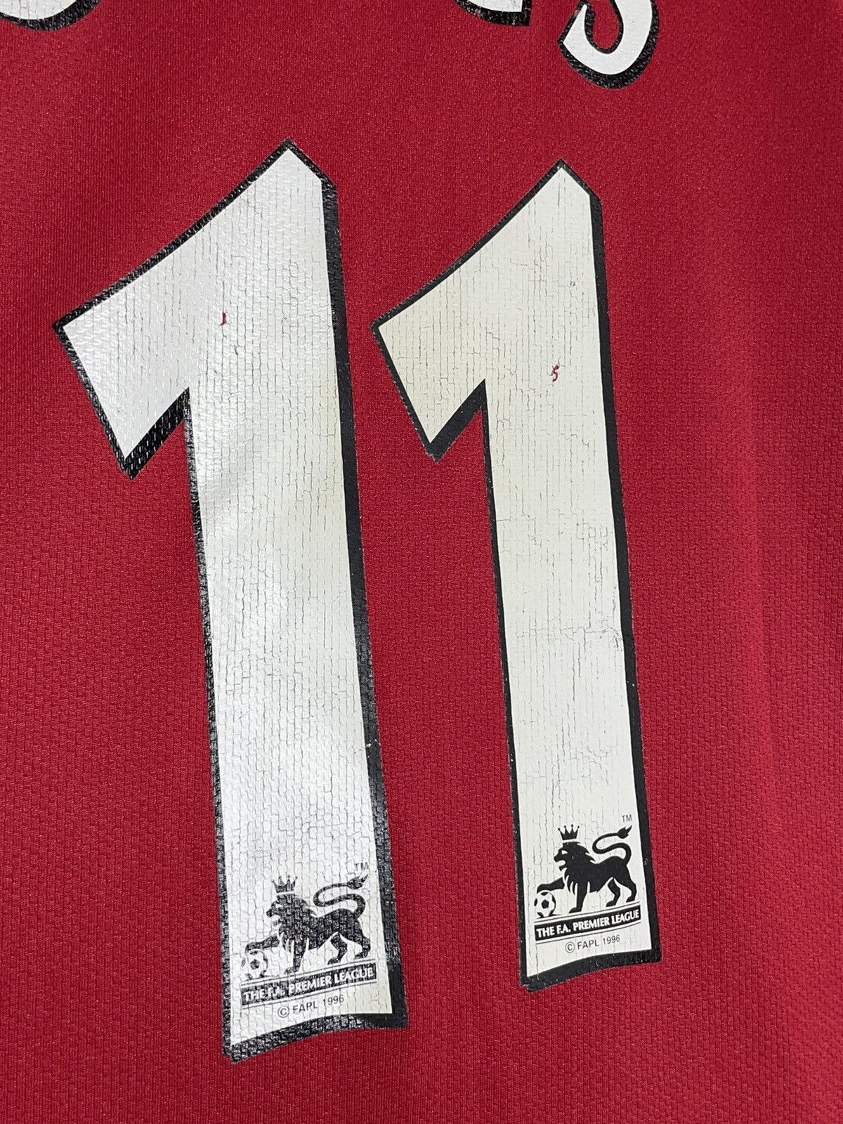 Nike × Vintage #11 Giggs Manchester United 2006/07 Home Y2k Football Shirt Size US XL / EU 56 / 4 - 9 Thumbnail