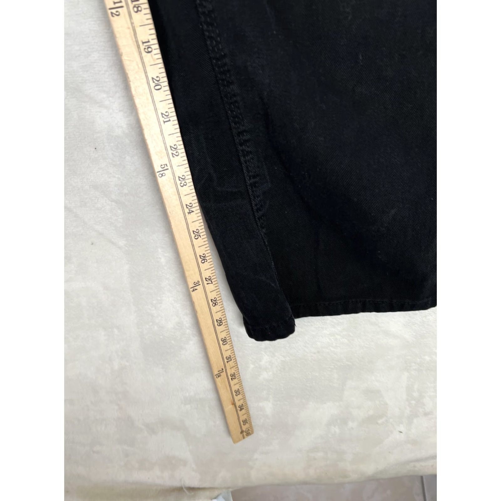 Vintage Craftsman Jeans Mens 40x30 Black Relaxed Straight Utility Work Rope Pockets Logo Vintage: No Size US 40 / EU 56 - 3 Thumbnail
