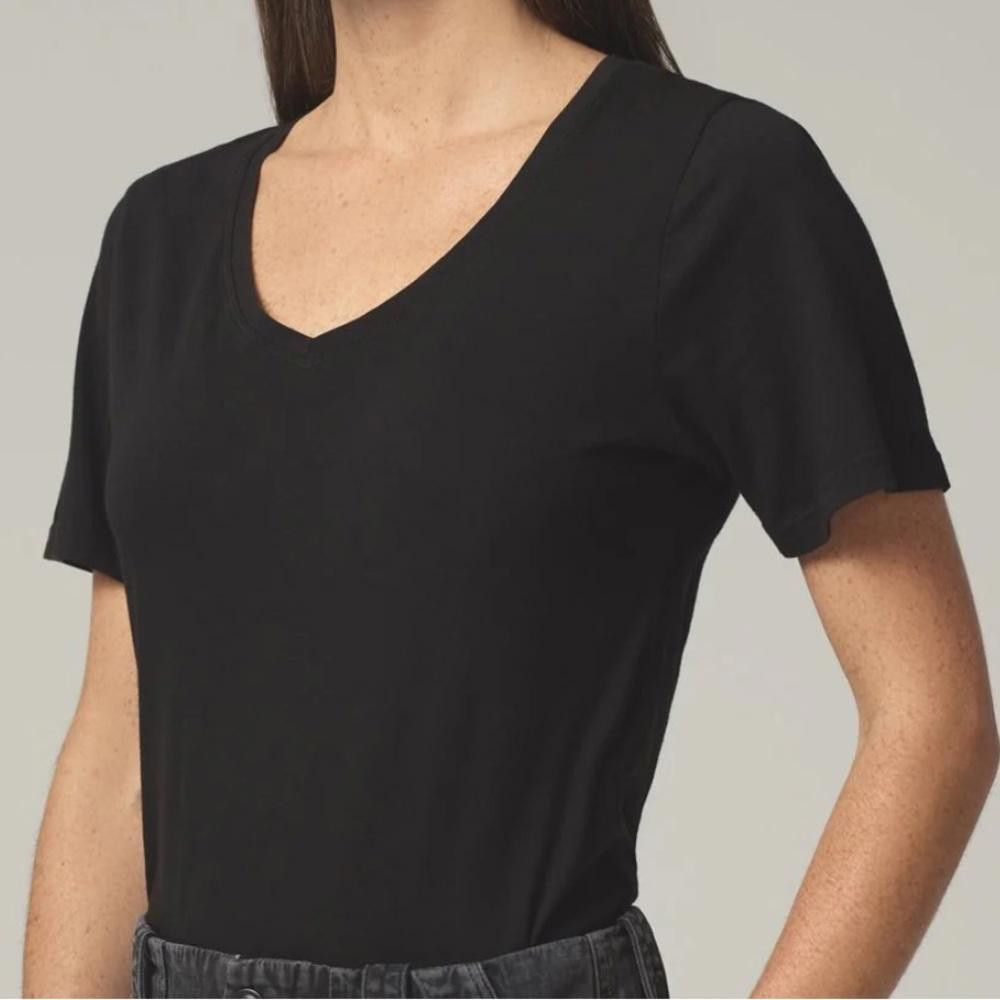 Citizens Of Humanity Citizens of Humanity l Melany Black Tee Bodysuit Medium Size M / US 6-8 / IT 42-44 - 1 Thumbnail