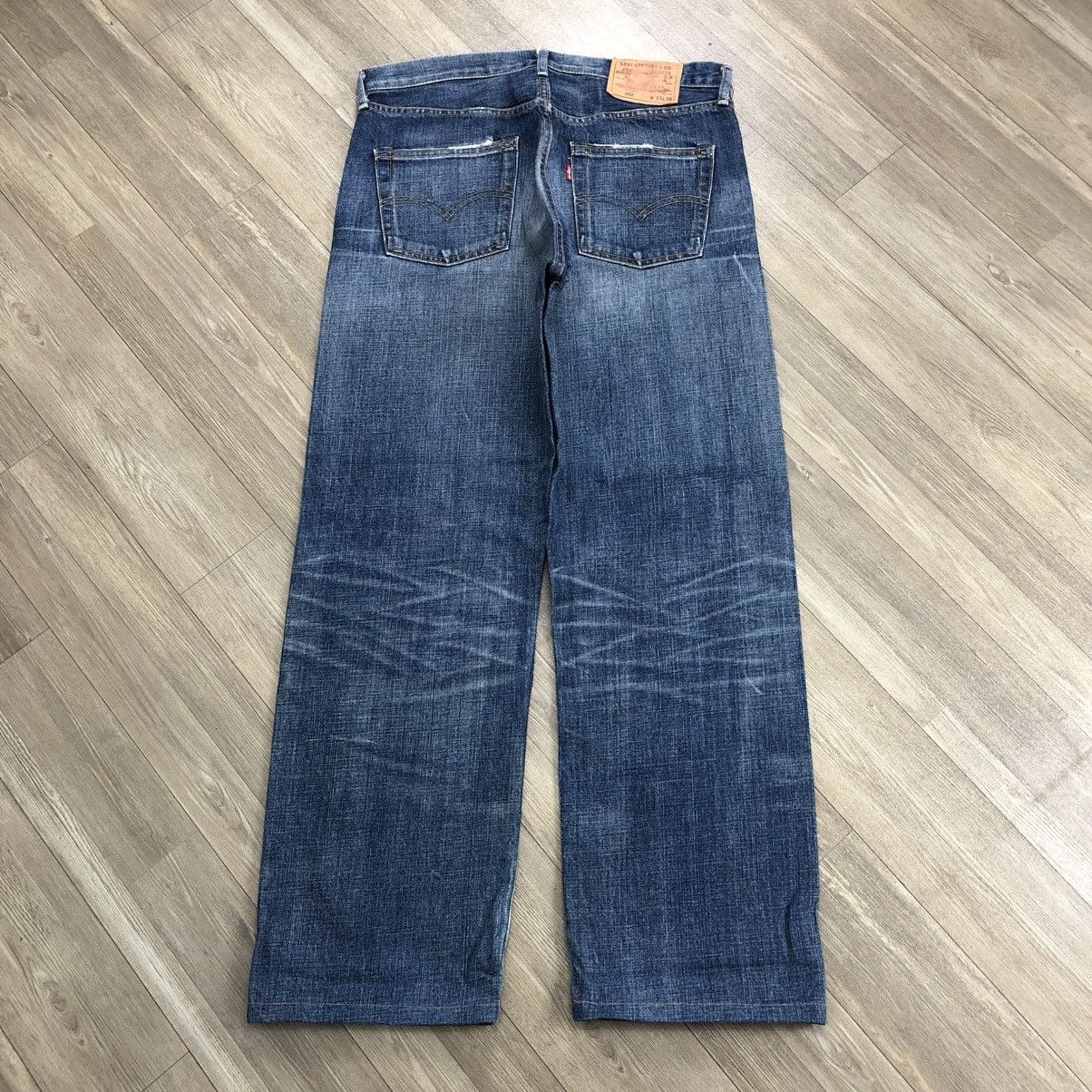 Levi's × Levi's Vintage Clothing 🇯🇵 90’s Vintage Levis 502xx Selvedge Faded Distressed Jeans Size US 33 - 20 Thumbnail