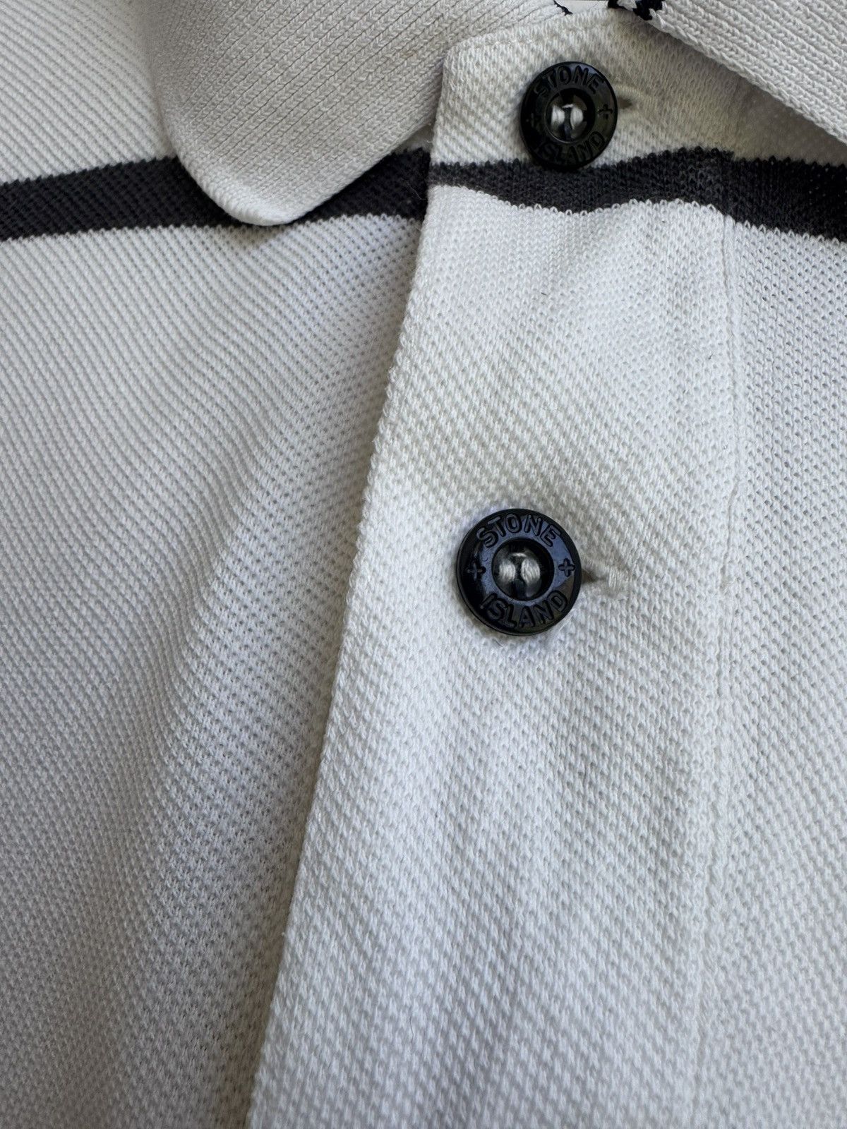 Stone Island Stone Island Patch Program Striped Polo T Shirt Tee Size 3XL Size US XXL / EU 58 / 5 - 8 Thumbnail