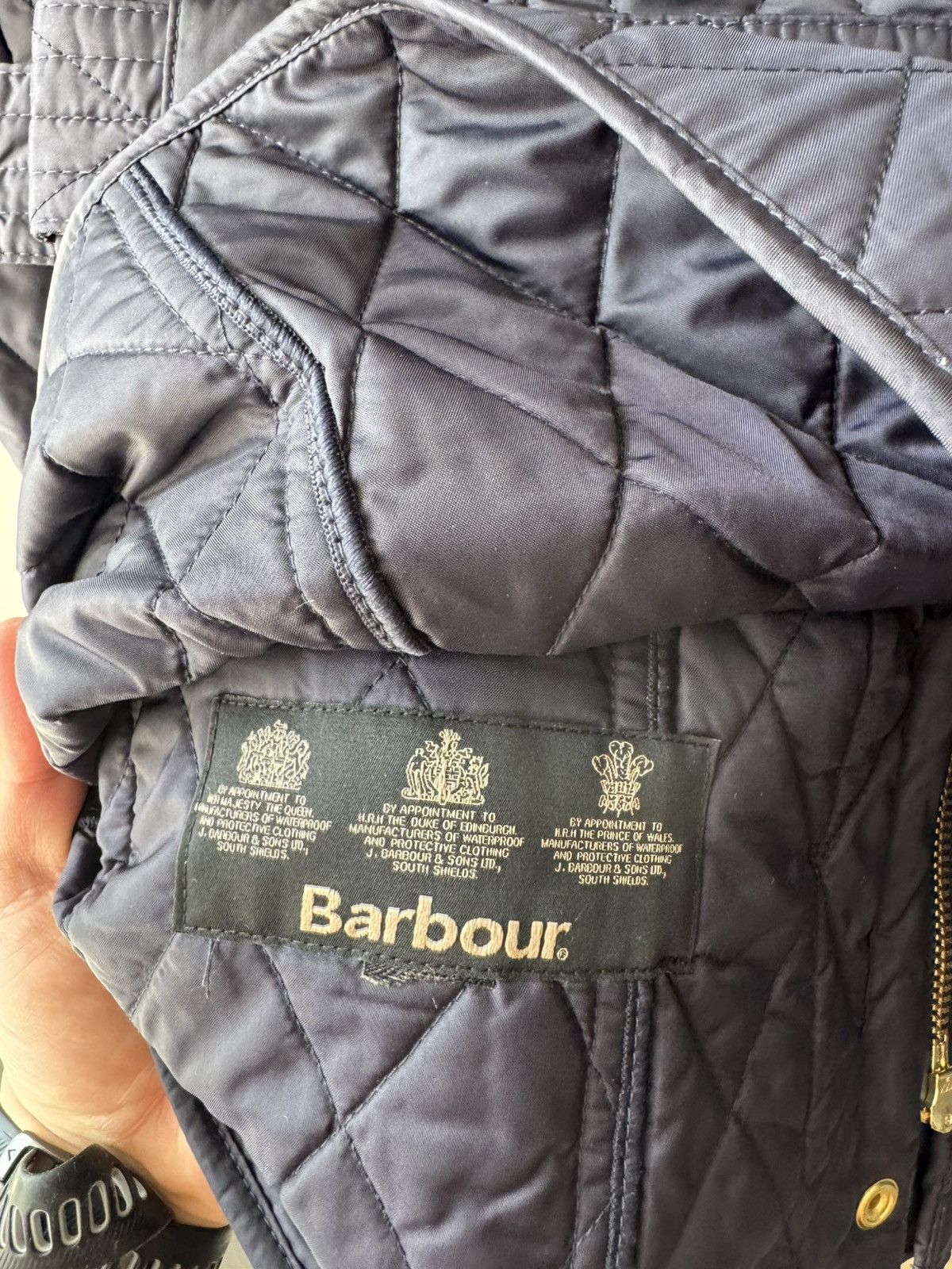 Barbour Barbour International Polarquilt belted jacket size UK 6 Size US S / EU 44-46 / 1 - 9 Thumbnail