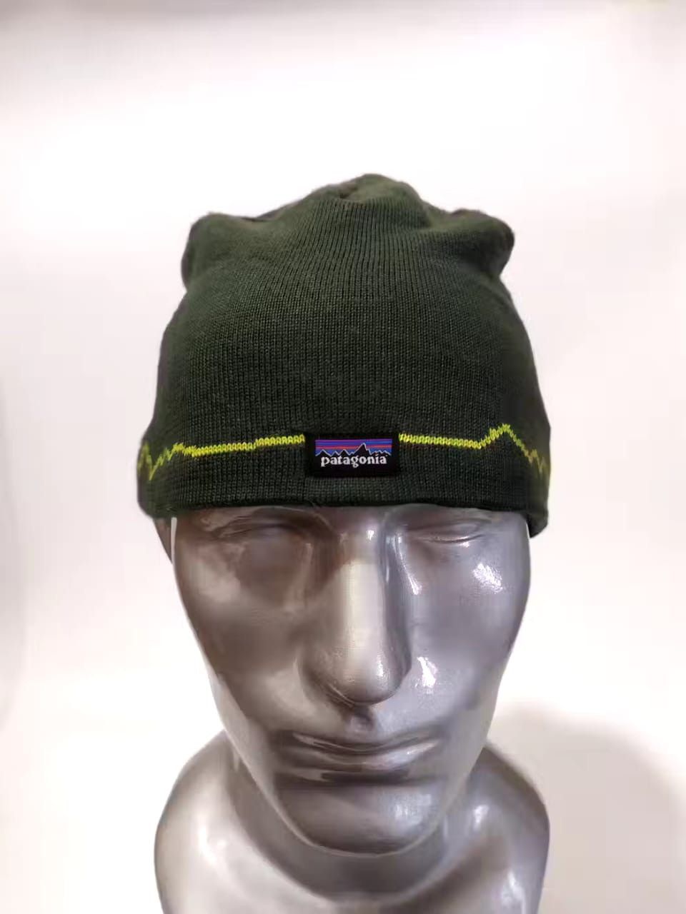 Patagonia Olive Beanie Hats