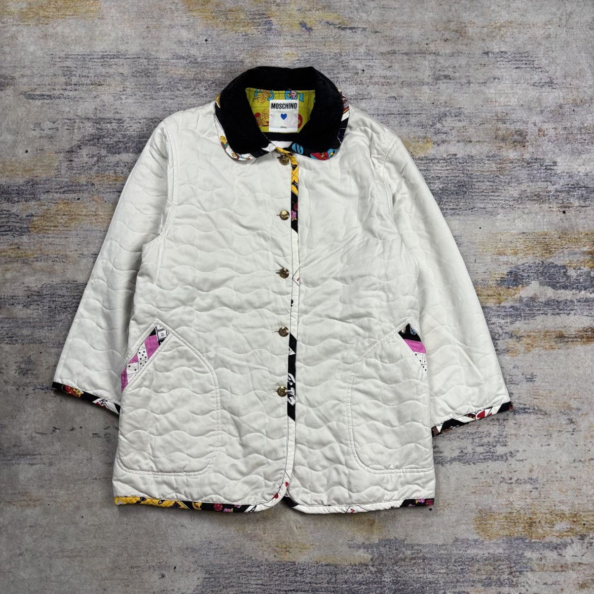 Moschino Moschino jeans quilted jacket Size L / US 10 / IT 46 - 1 Thumbnail