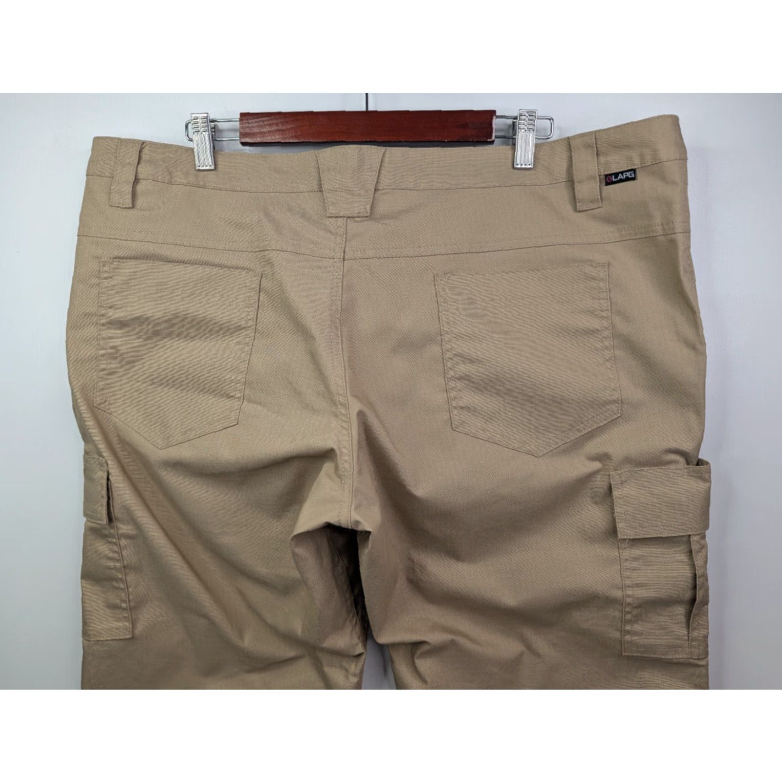 Vintage LAPG Tactical Pants Women’s Size 20 Plus Ripstop Khaki Cargo Police EMS Size 42" / US 20 - 4 Thumbnail