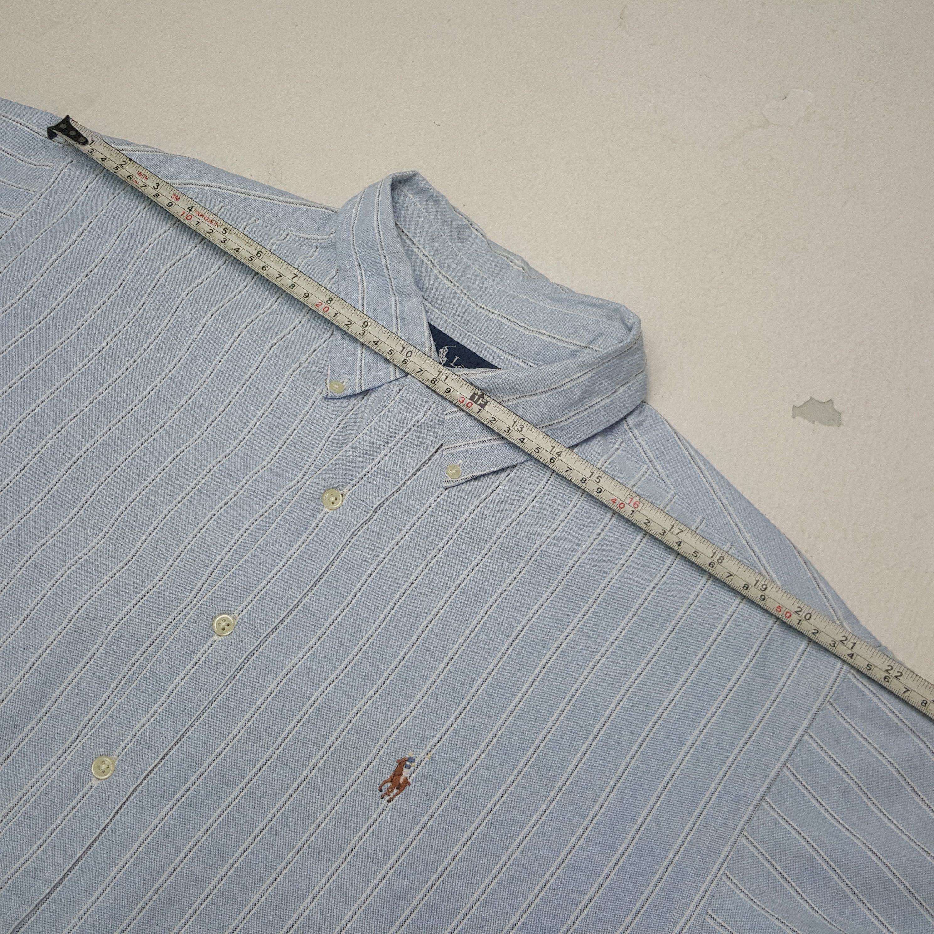 Ralph Lauren × Vintage Vintage Ralph Lauren American Luxury Shirt Button Up Size US XXL / EU 58 / 5 - 5 Thumbnail