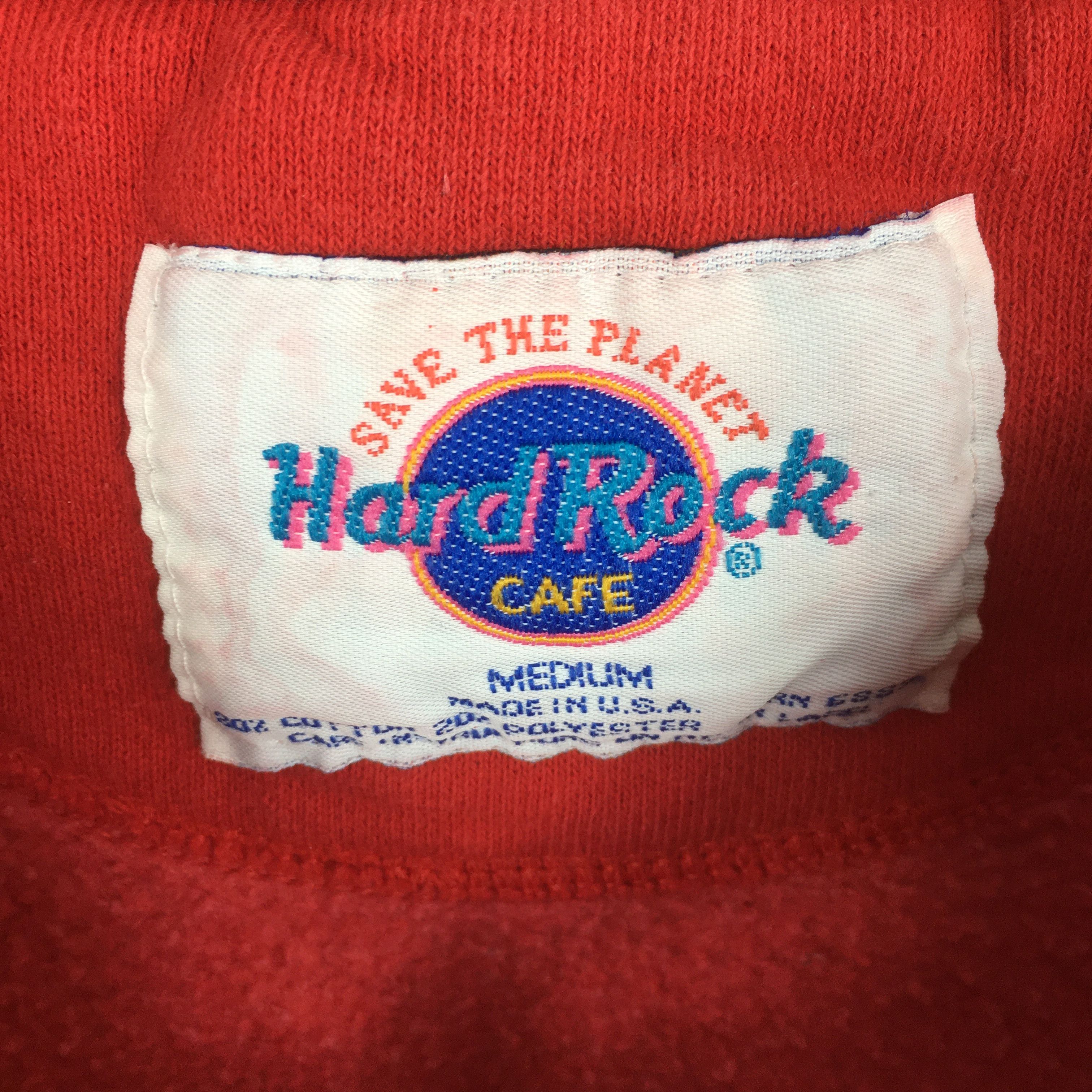 Hard Rock Cafe × Vintage Vintage Hard Rock Cafe Las Vegas Red Sweatshirt Medium Size US M / EU 48-50 / 2 - 5 Thumbnail