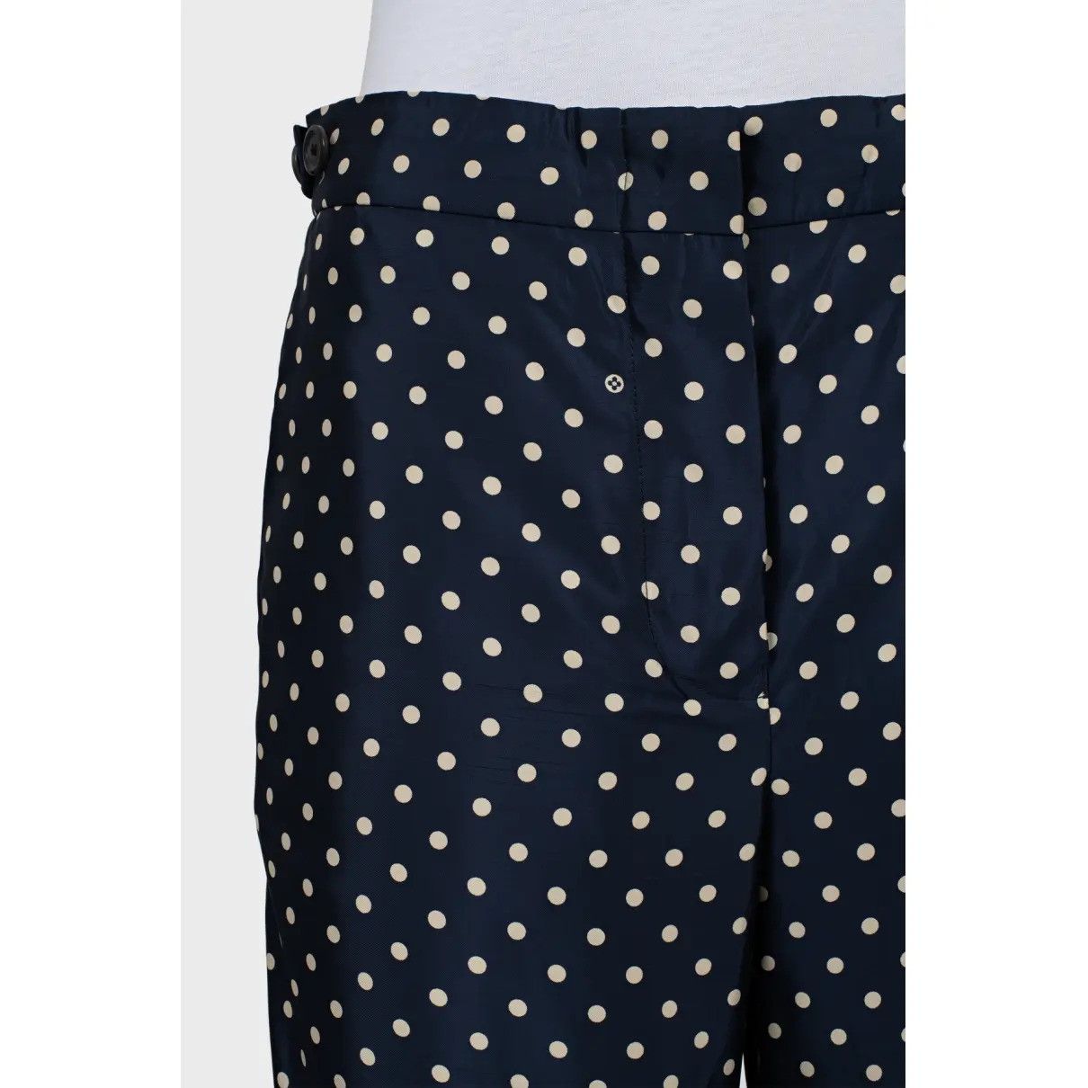 Louis Vuitton Louis Vuitton Silk pants Size 27" / US 4 / IT 40 - 3 Thumbnail