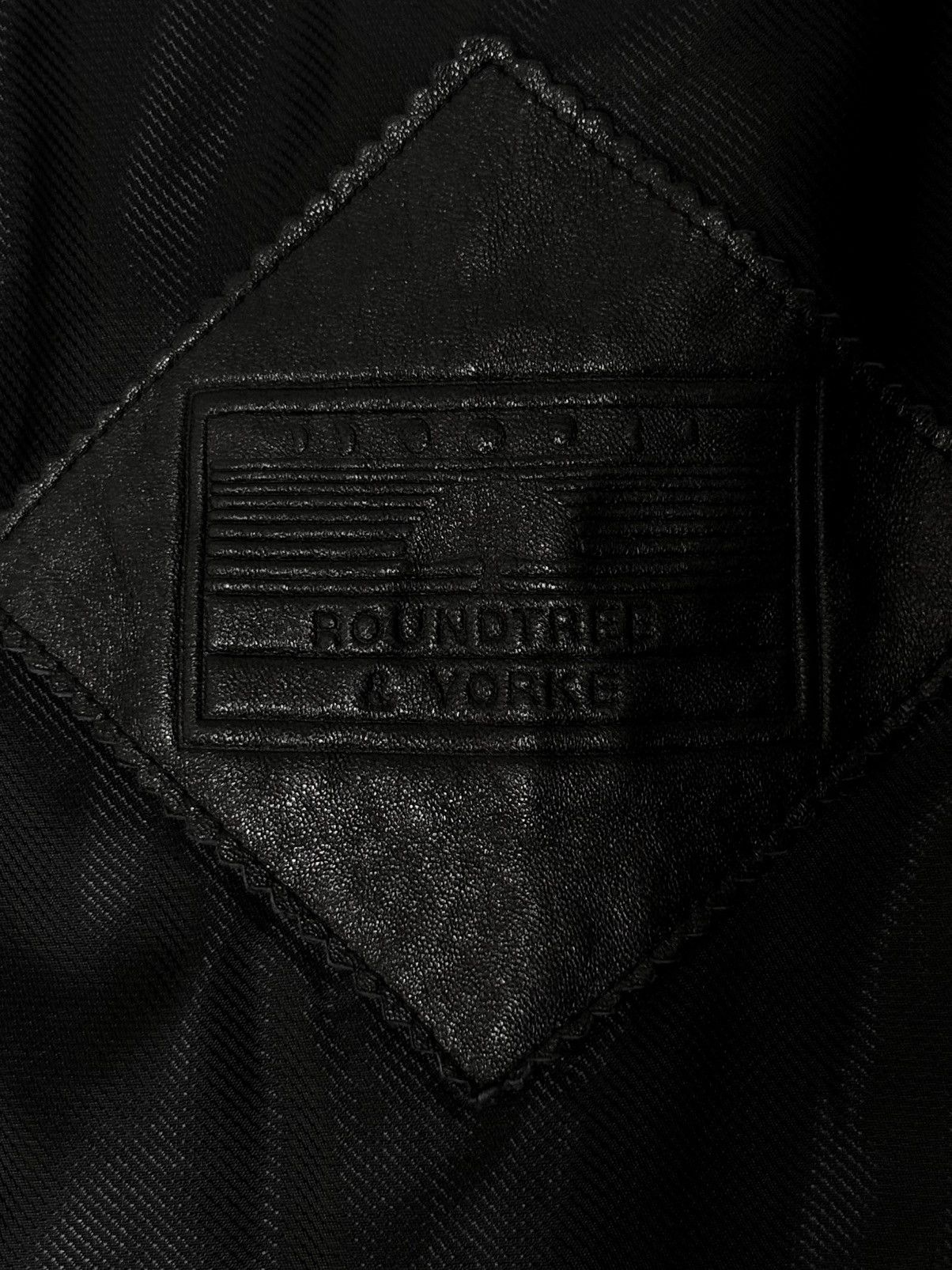 Roundtree & Yorke Roundtree & Yorke Lambskin Leather Jacket Size US XL / EU 56 / 4 - 16 Thumbnail