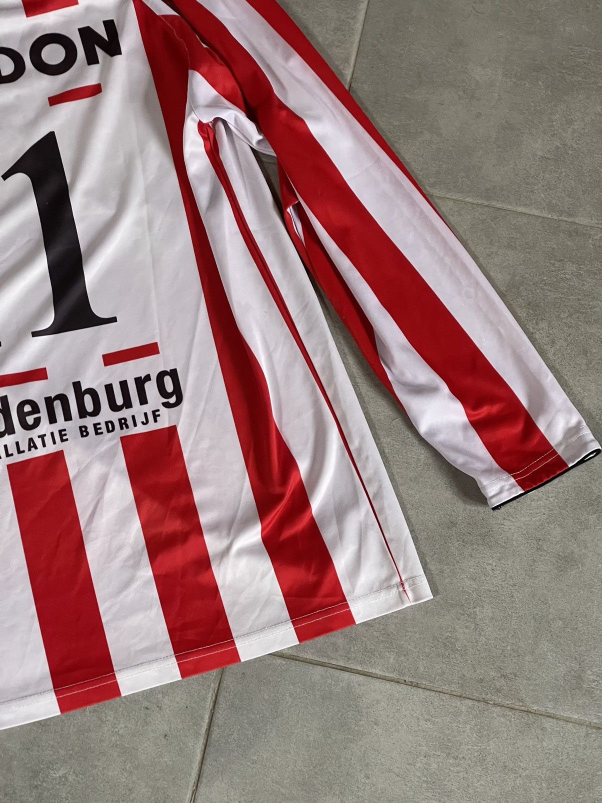 Vintage Kelme Sparta Rotterdam #11 Vintage Longsleeve jersey Size US M / EU 48-50 / 2 - 11 Thumbnail