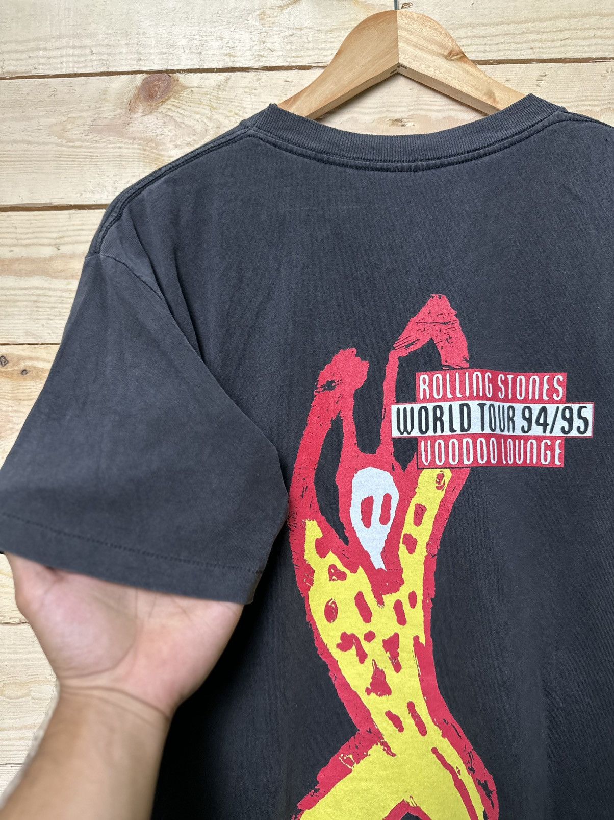 Vintage Vintage 94/95 Rolling Stones World Tour Voodoo Lounge Size US M / EU 48-50 / 2 - 17 Thumbnail