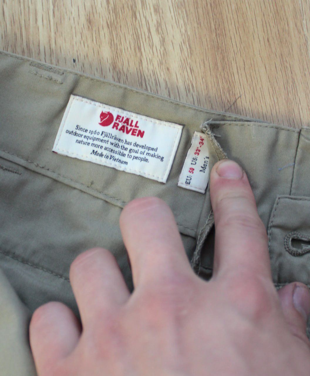 Fjallraven 🔥 Fjallraven G-1000 Iceland Trousers Cargo Pants Mens Size US 33 - 4 Thumbnail