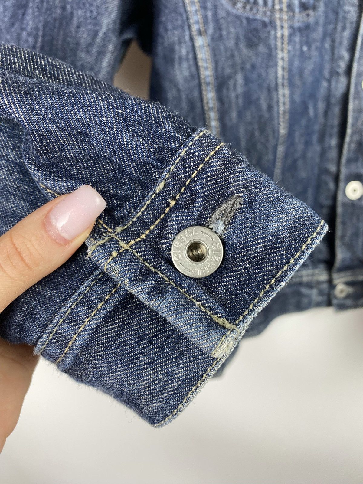 Diesel VTG 90s Diesel men’s denim trucker jacket size XXL Size US XXL / EU 58 / 5 - 12 Thumbnail